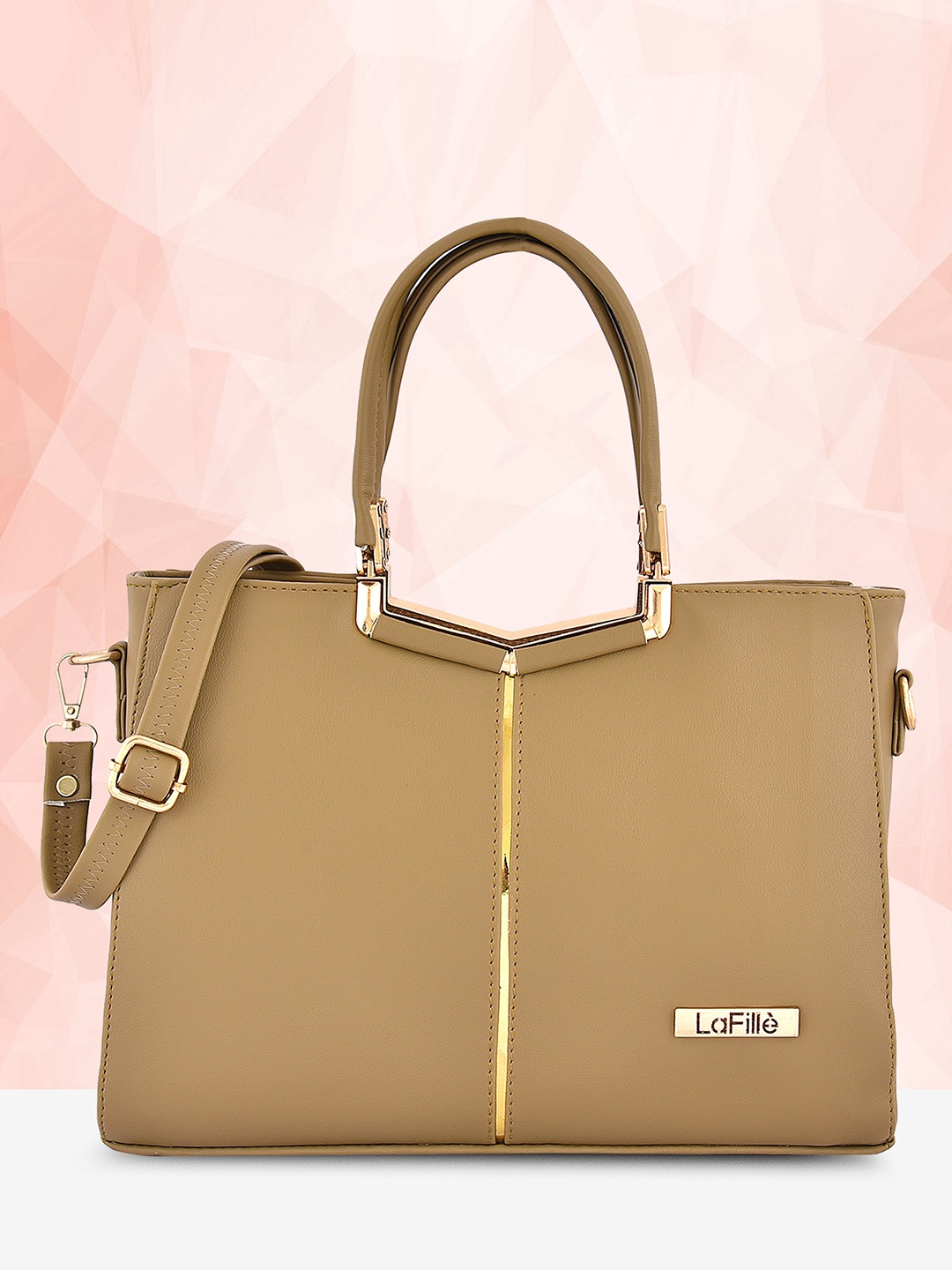 

LaFille Shopper Handheld Bag, Beige