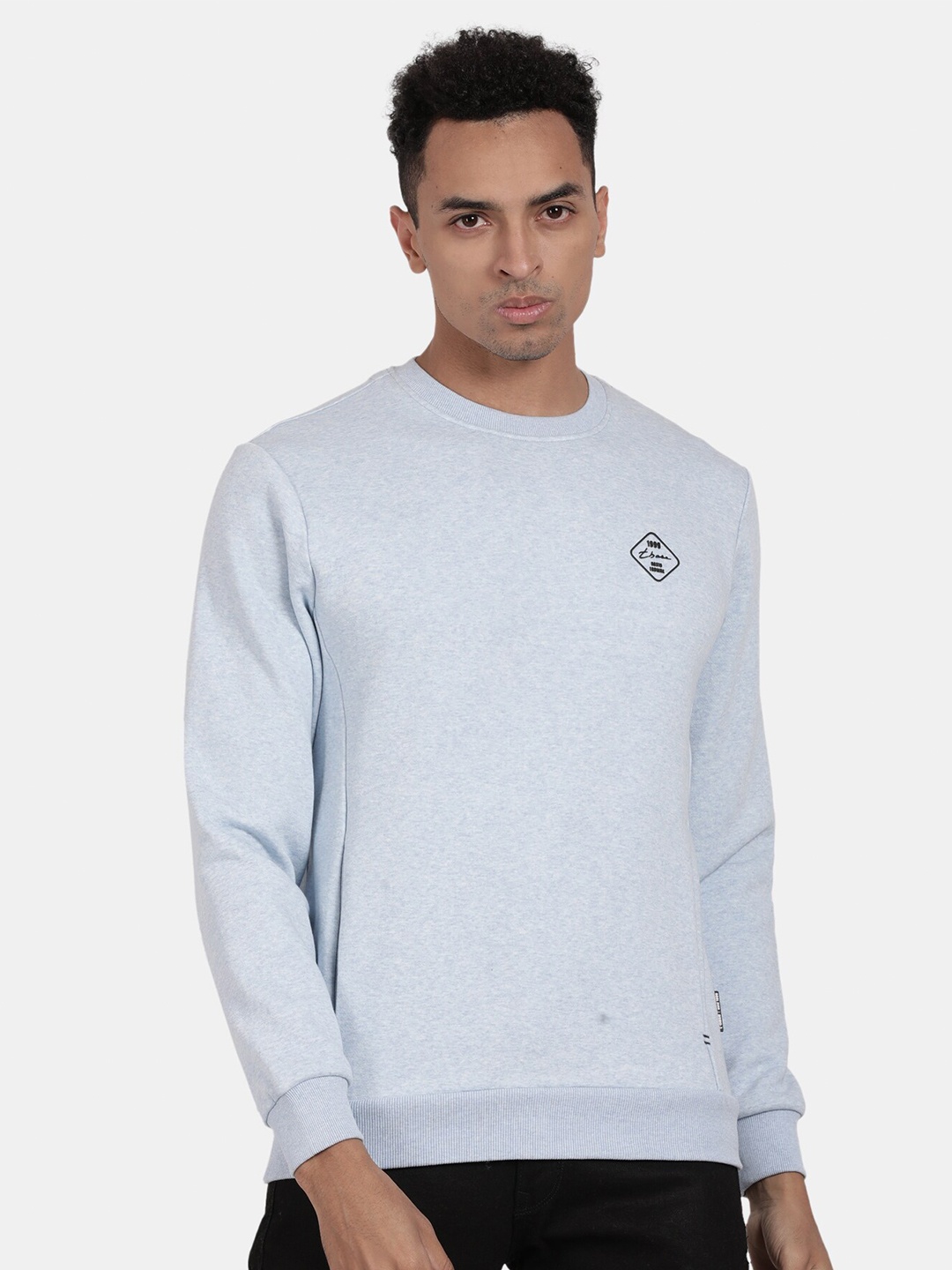 

t-base Round Neck Sweatshirt, Blue