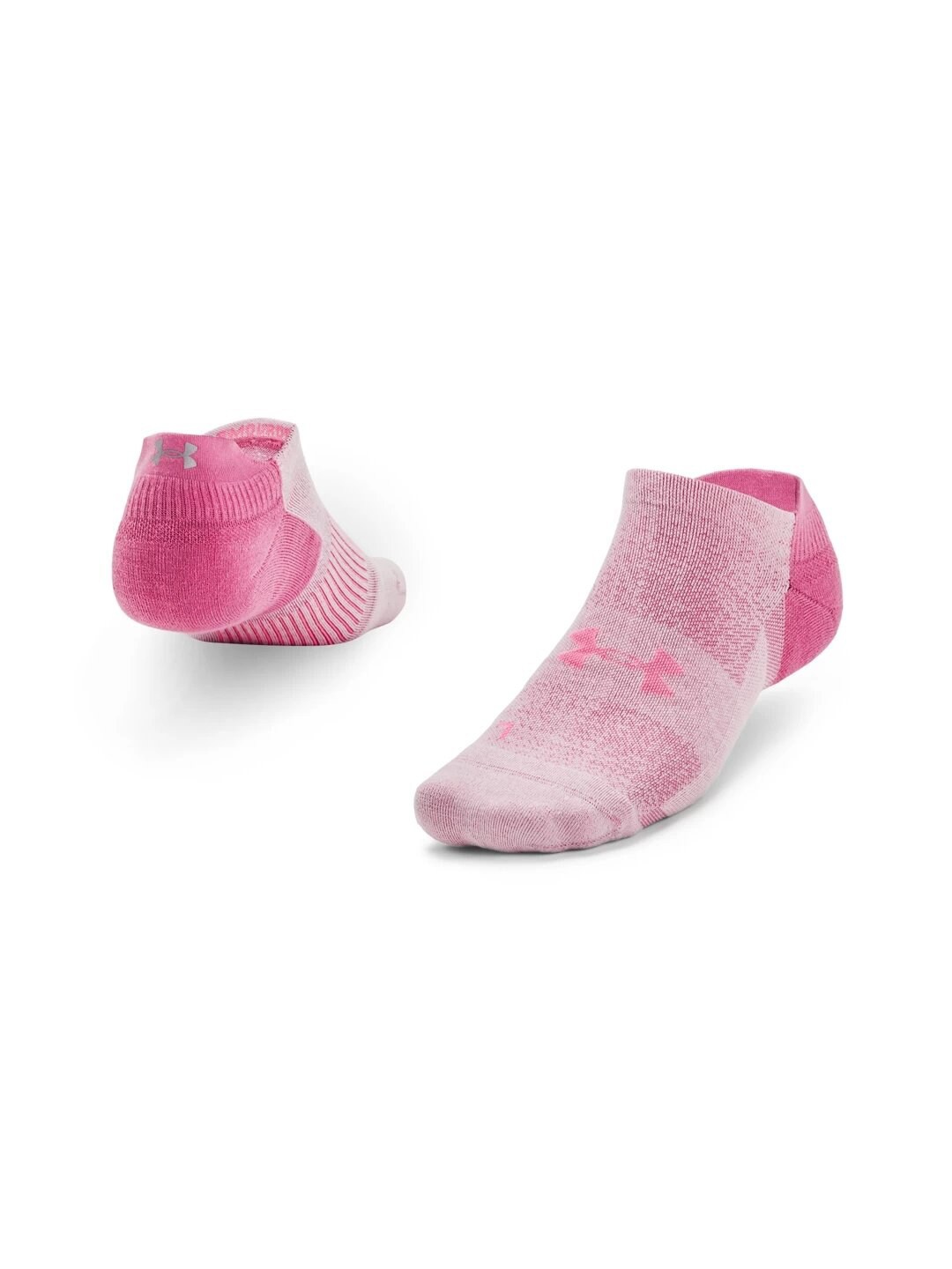

UNDER ARMOUR Dry Run Patterned Ankle Length Socks, Pink