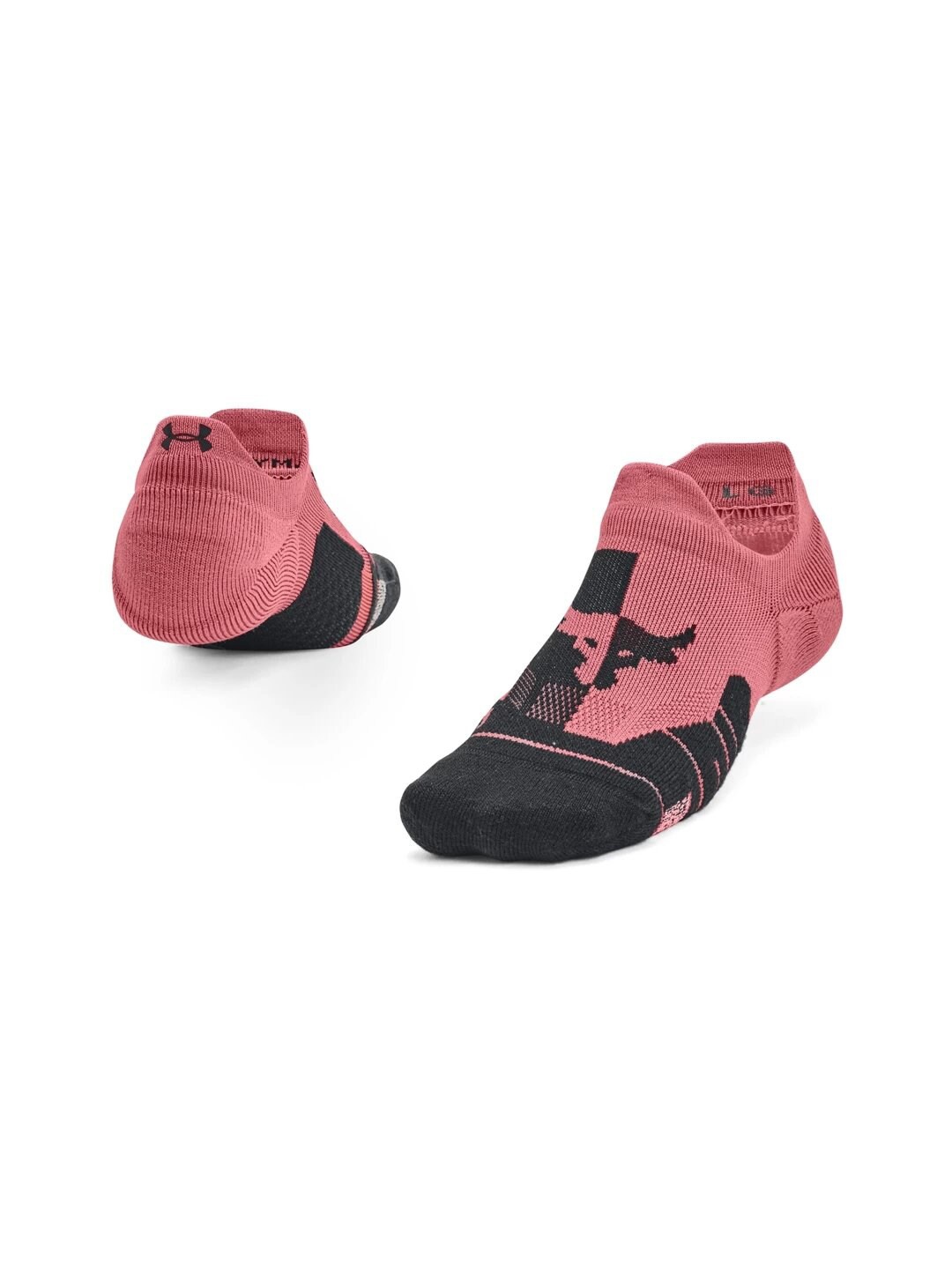 

UNDER ARMOUR Unisex Project Rock Playmaker Patterned Shoe-Liners Socks, Pink