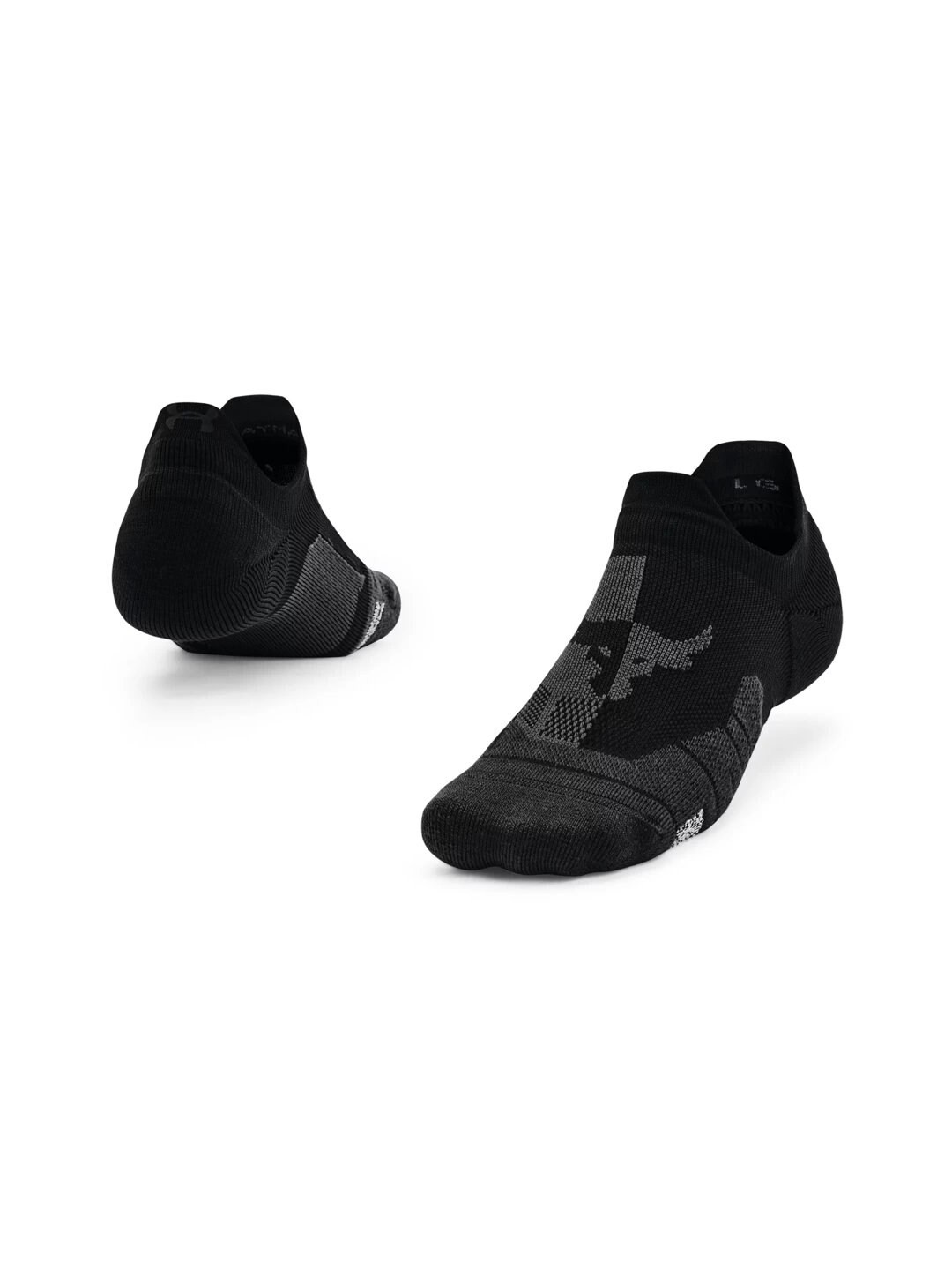

UNDER ARMOUR Unisex Printed Ankle-Length Socks, Black