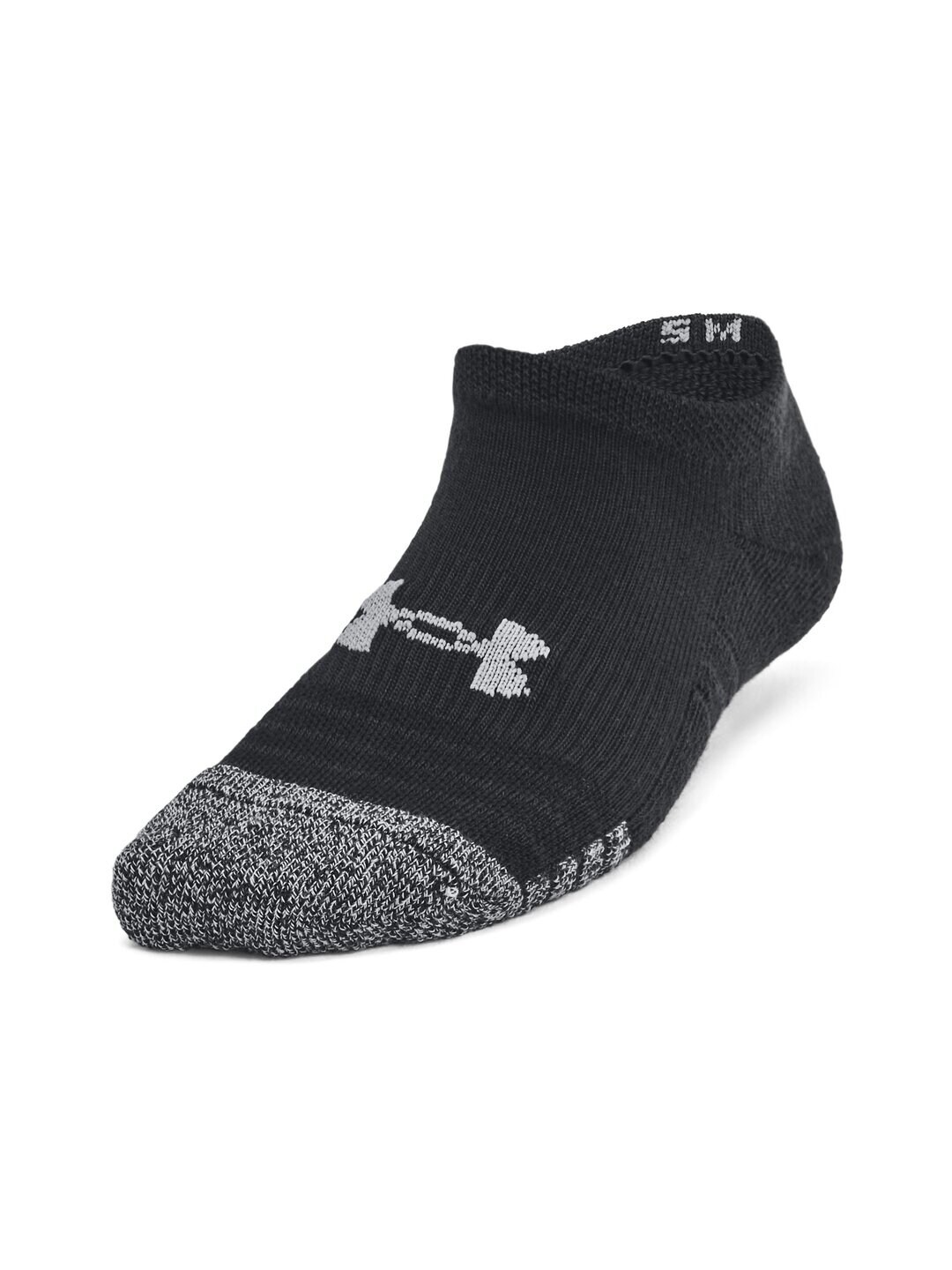 

UNDER ARMOUR Pack Of 3 Heatgear Patterned Ankle-Length Socks, Black