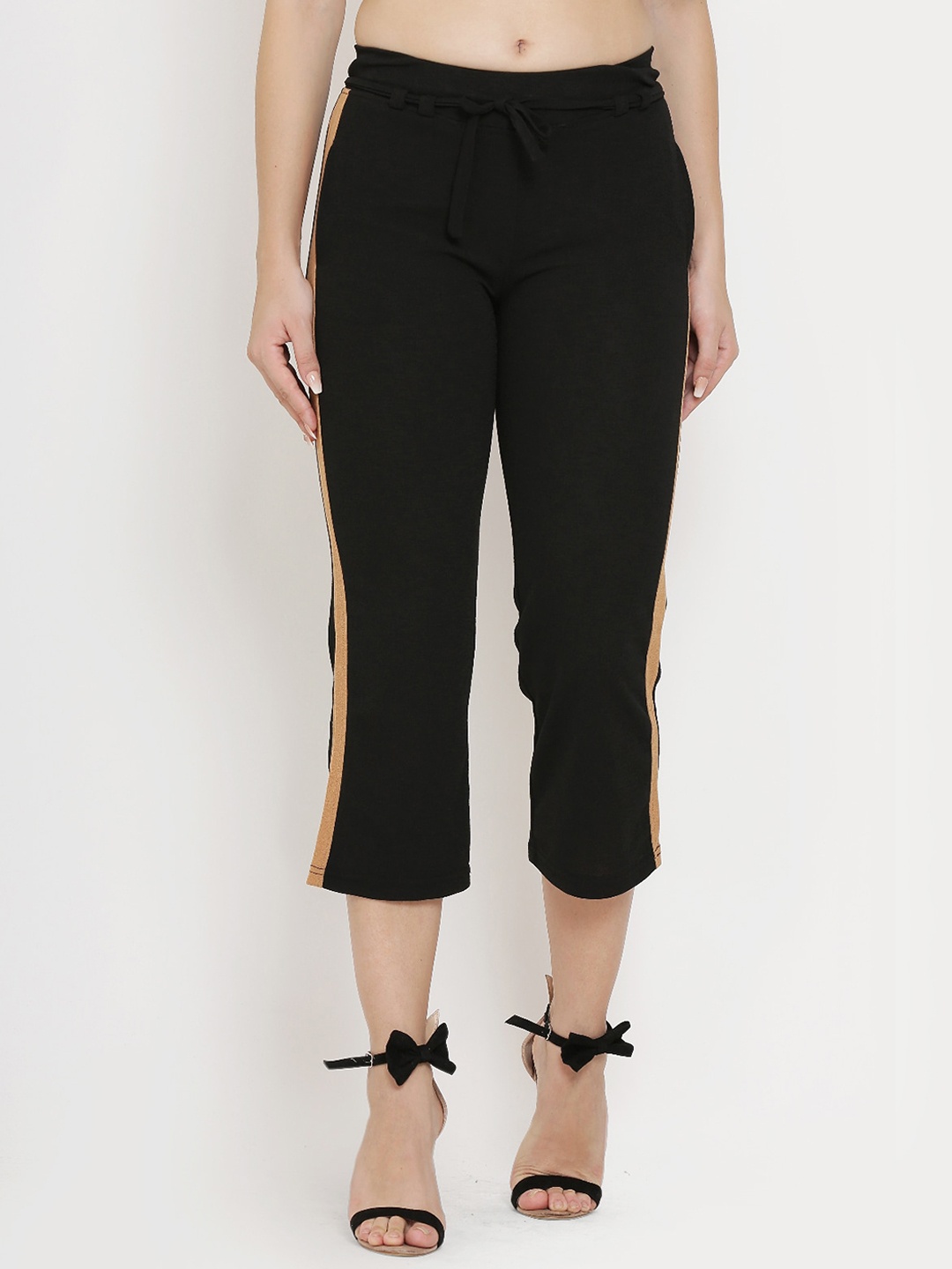 

Westwood Women Mid Rise Smart Easy Wash Regular Trousers, Black