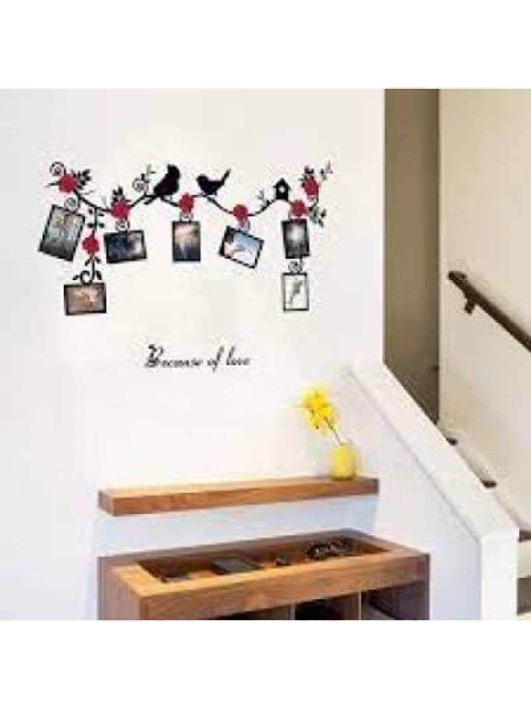 

Jaamso Royals Blue & Brown Cartoon Fruit Alphabet Printed Self-Adhesive Wall Sticker