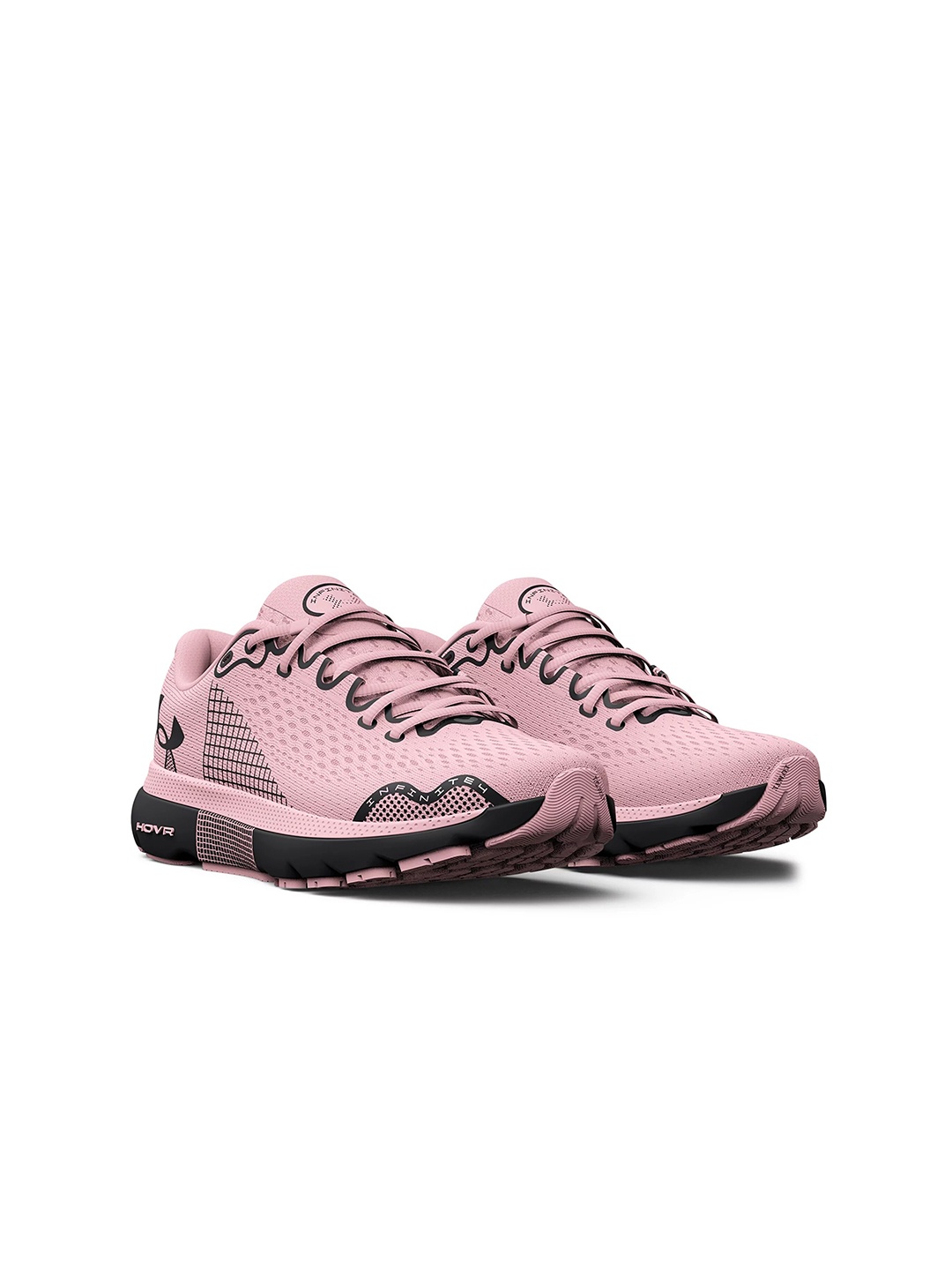 

UNDER ARMOUR Women UA HOVR Infinite 4 Running Shoes, Pink