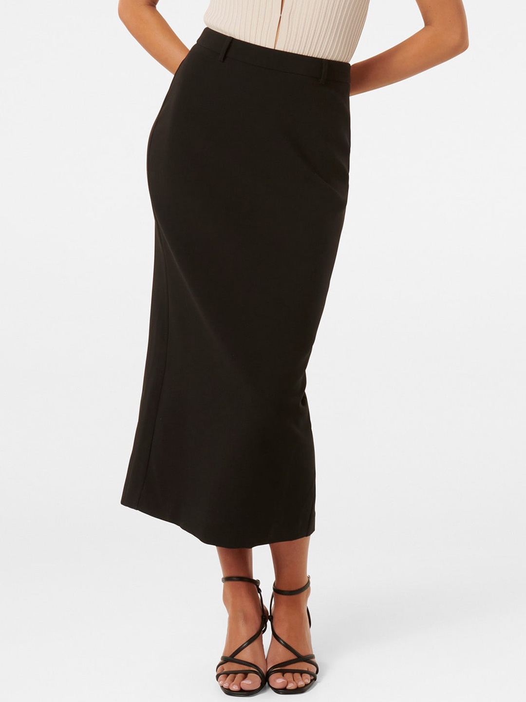 

Forever New Midi- Length Pencil Skirt, Black