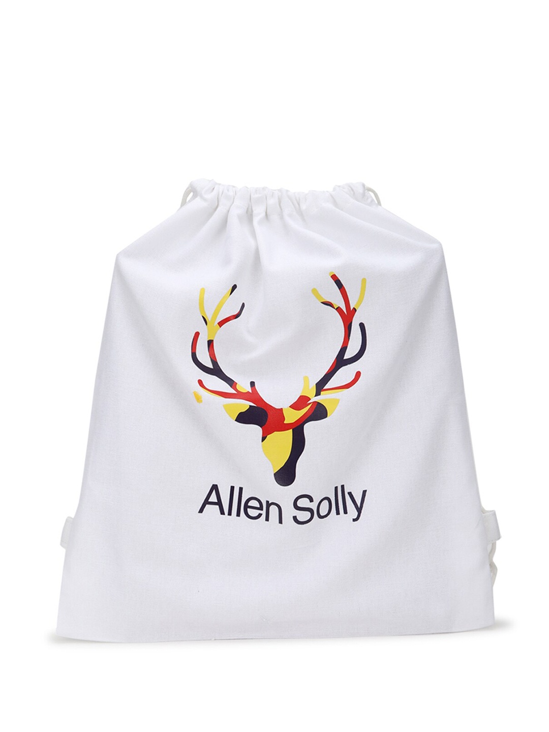 

Allen Solly Junior Boys Graphic Printed Backpack, White