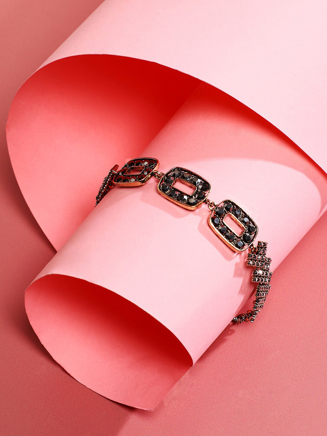 

SOHI Women Gold-Plated Charm Bracelet