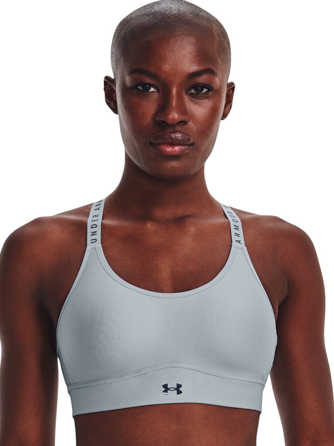 

UNDER ARMOUR Infinity Mid Covered Lightly Padded Sports Bra, Blue