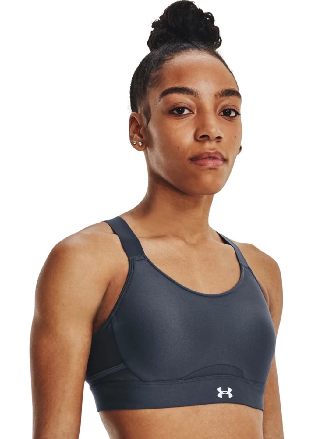 

UNDER ARMOUR Infinity Crossover High Lightly Padded Sports Bra, Grey