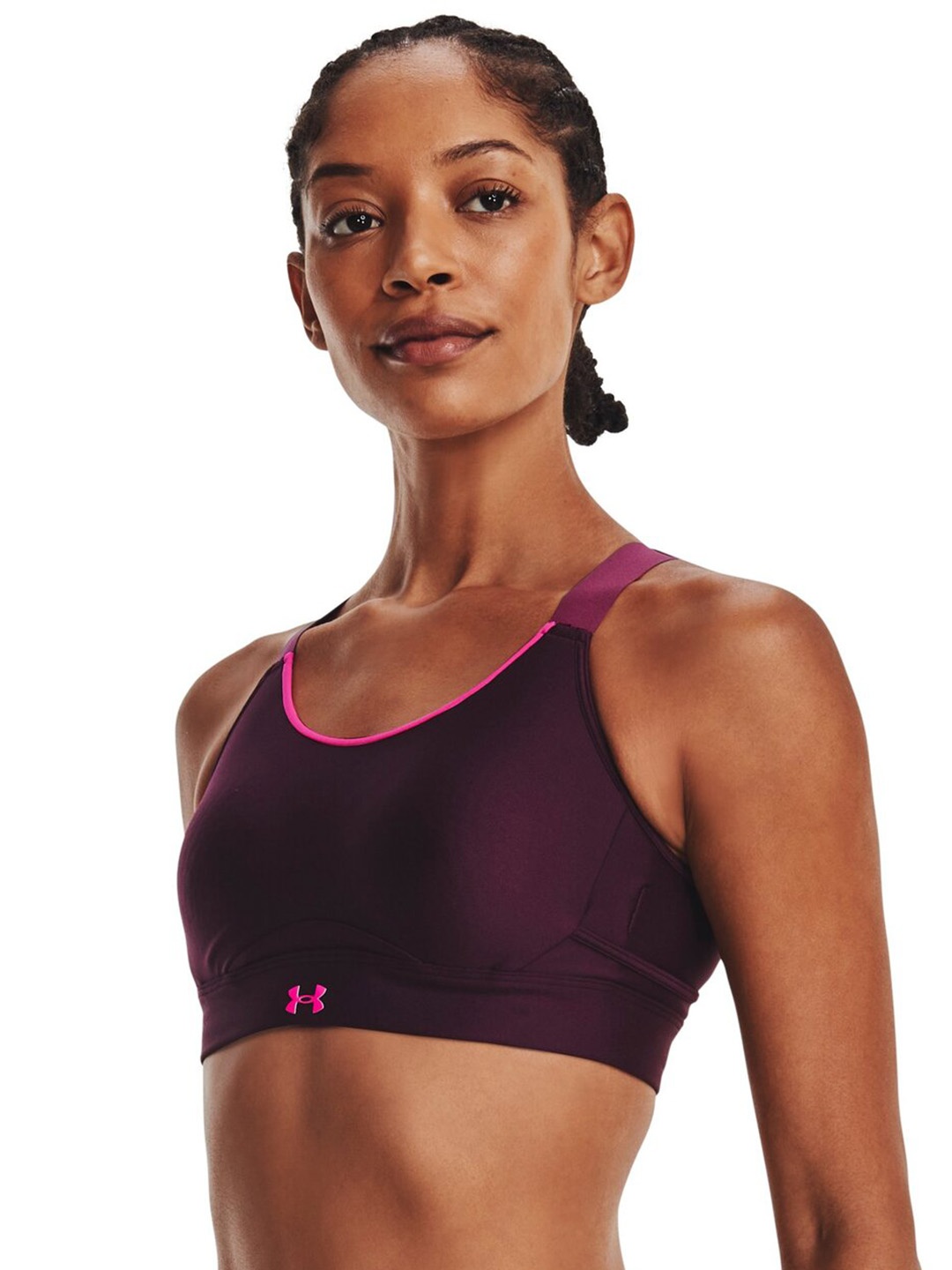 

UNDER ARMOUR Infinity Crossover High Lightly Padded Sports Bra, Purple