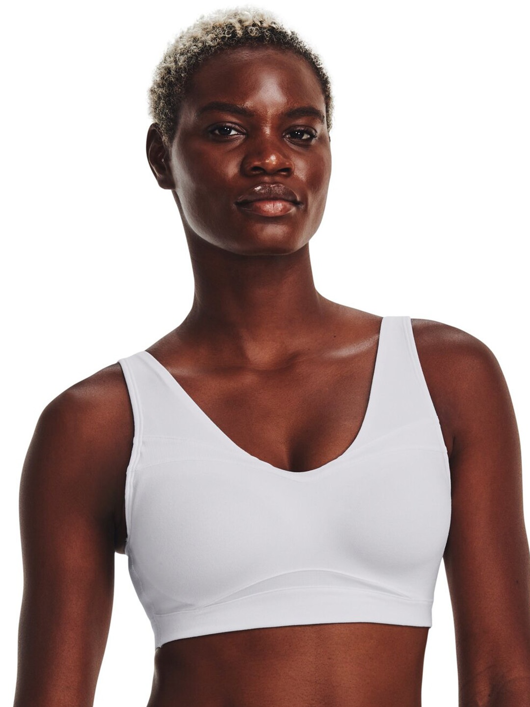 

UNDER ARMOUR SmartForm Evolution Mid Lightly Padded Sports Bra, White