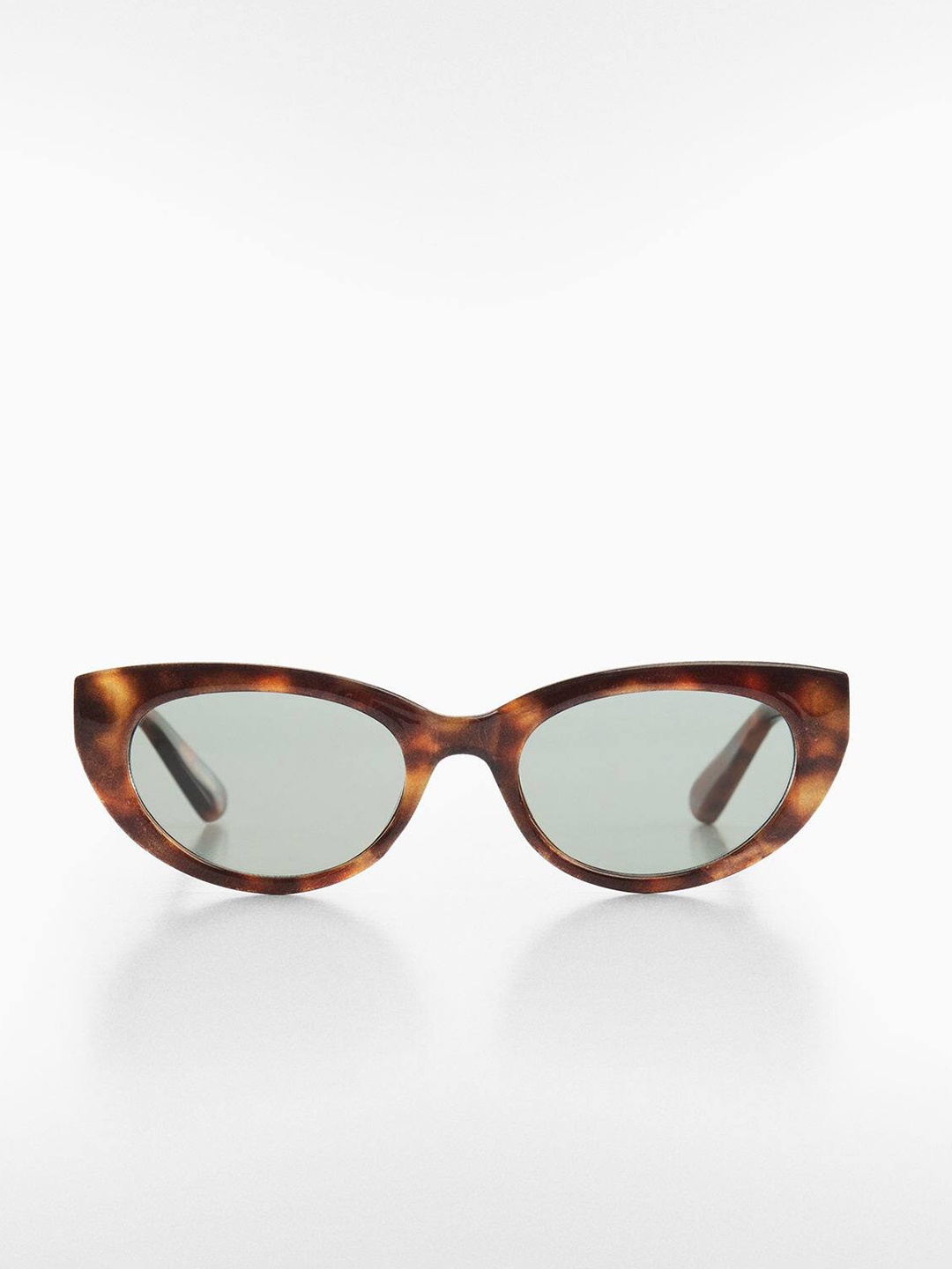 

MANGO Women Cateye Sunglasses with UV Protected Lens, Black