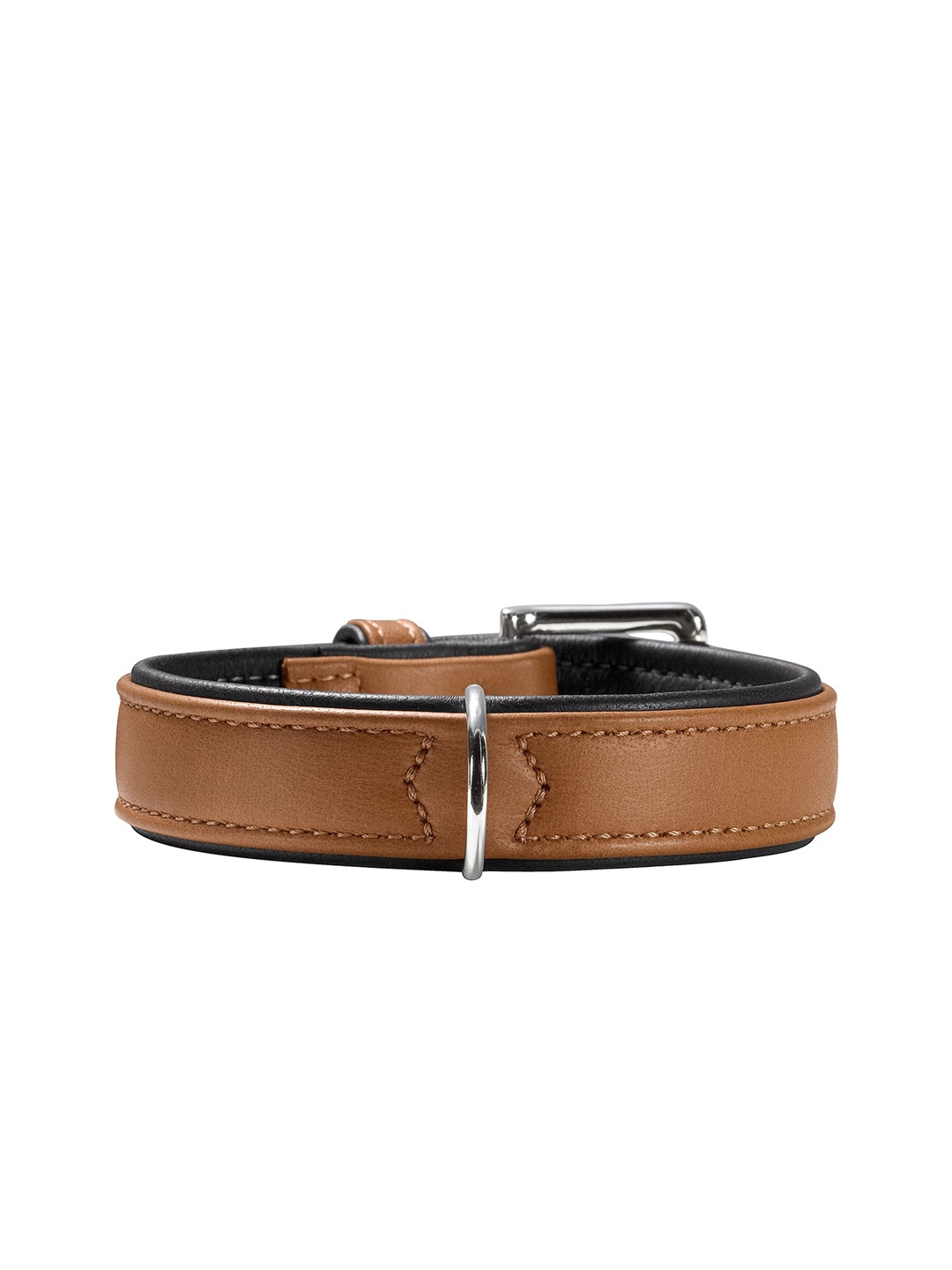 

HUNTER Leather Dog Collar, Tan