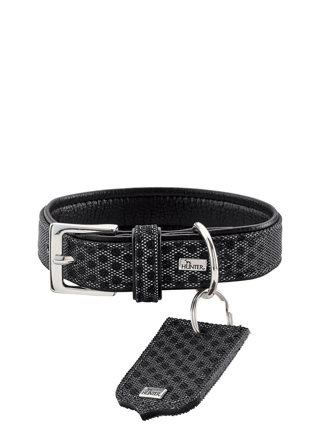 

HUNTER Self Design Hypo-Allergenic Dog Collar, Black