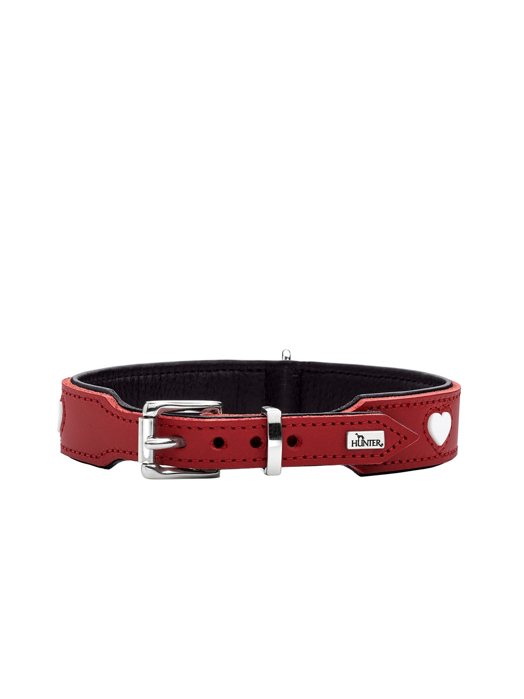 

HUNTER Self Design Hypo-Allergenic Dog Collar, Red