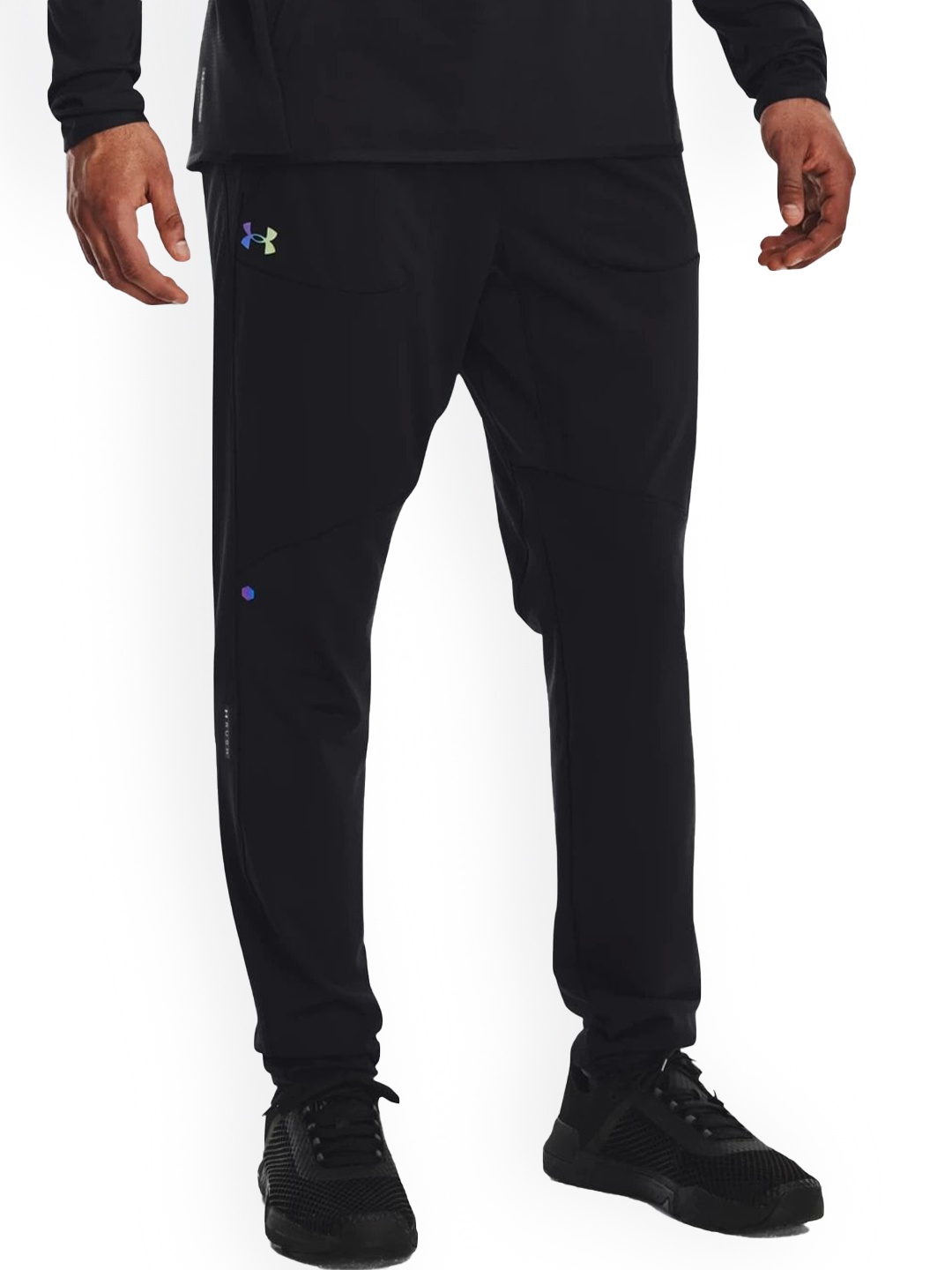 

UNDER ARMOUR Men Mid-Rise Slim-Fit Joggers, Black