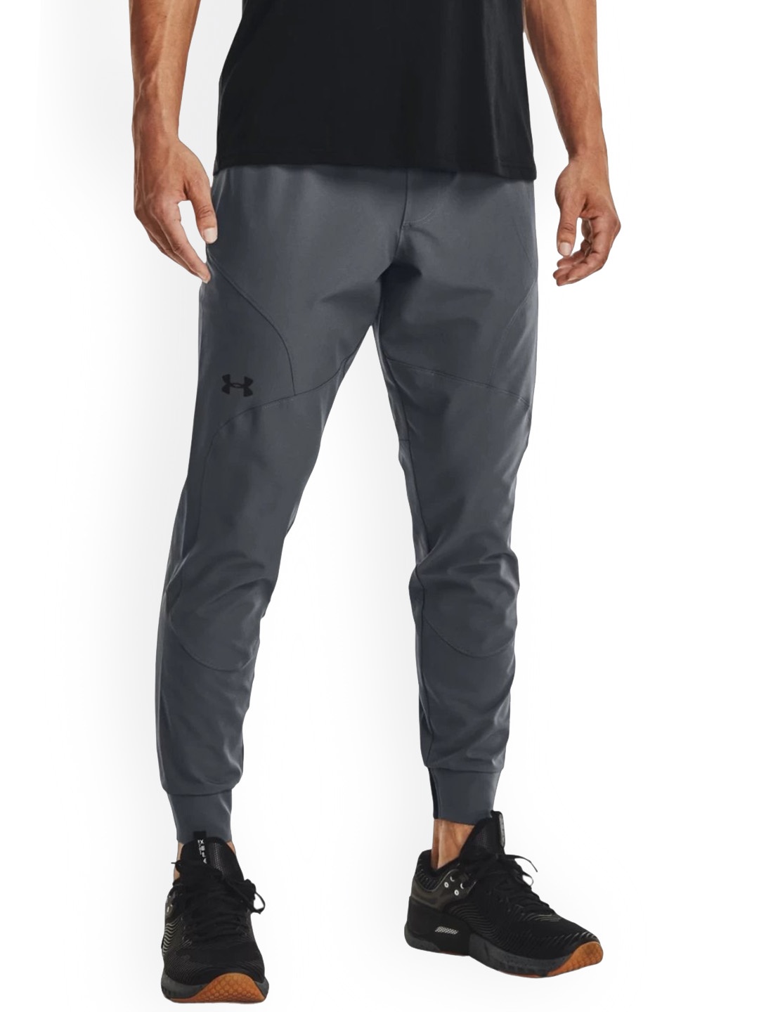 

UNDER ARMOUR Men Unstoppable Mid-Rise Slim-Fit Joggers, Grey