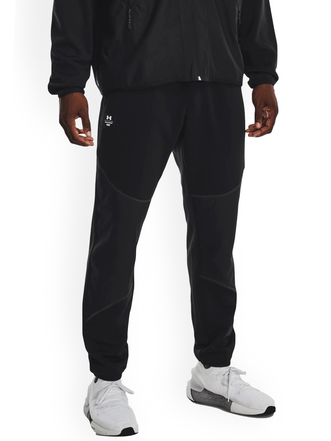 

UNDER ARMOUR Men Mid-Rise Rush Fleece Relaxed-Fit Joggers, Black