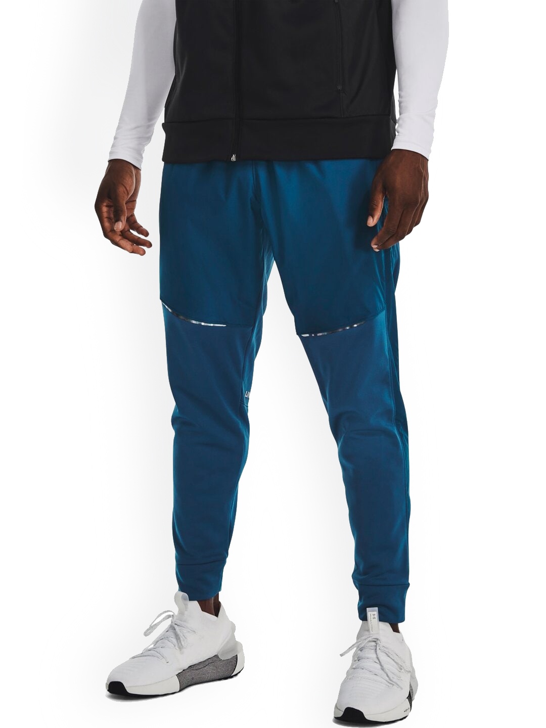 

UNDER ARMOUR Men Fleece Storm Relaxed-Fit Joggers, Blue