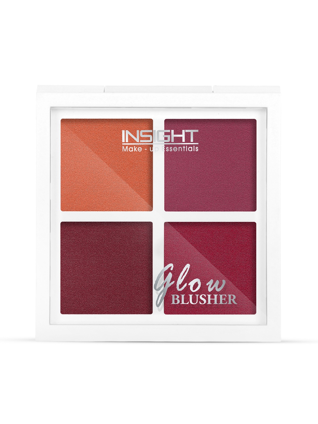 

Insight Cosmetics Lightweight & Water Resistant 4 Shades Glow Blusher - 20g, Maroon