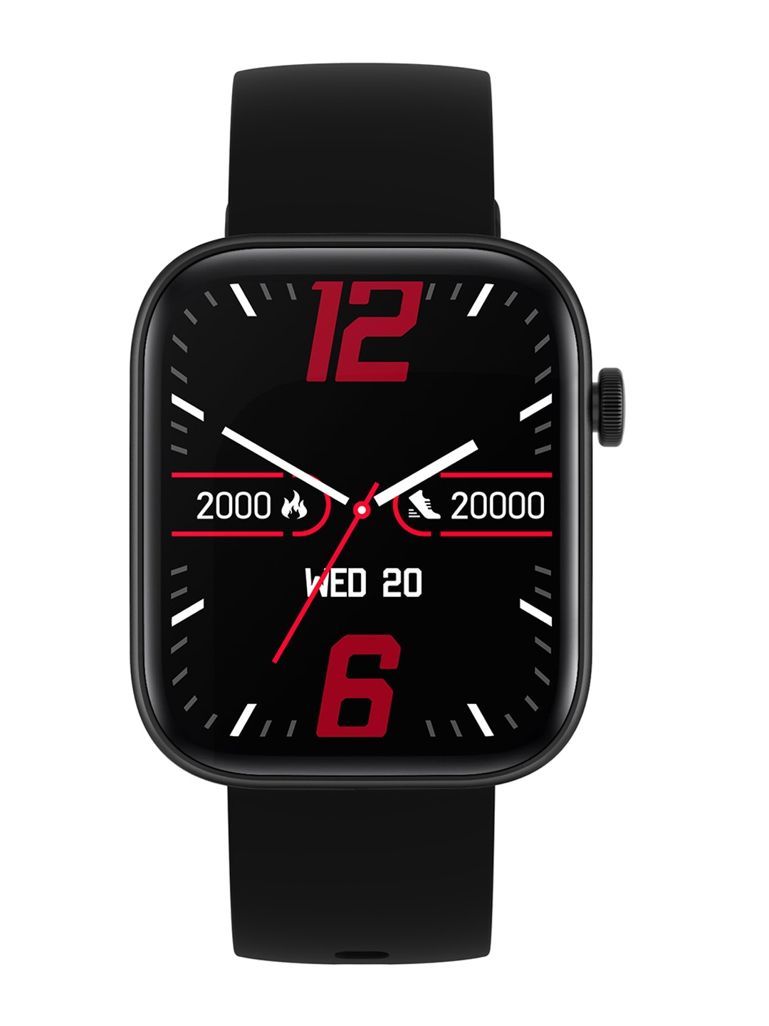 

French Connection Unisex Full Touch Smart Watch, Black