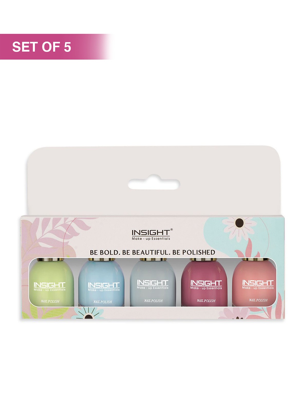 

Insight Cosmetics Be Bold Be Beautiful Be Polished Nail Polish Set, Multi