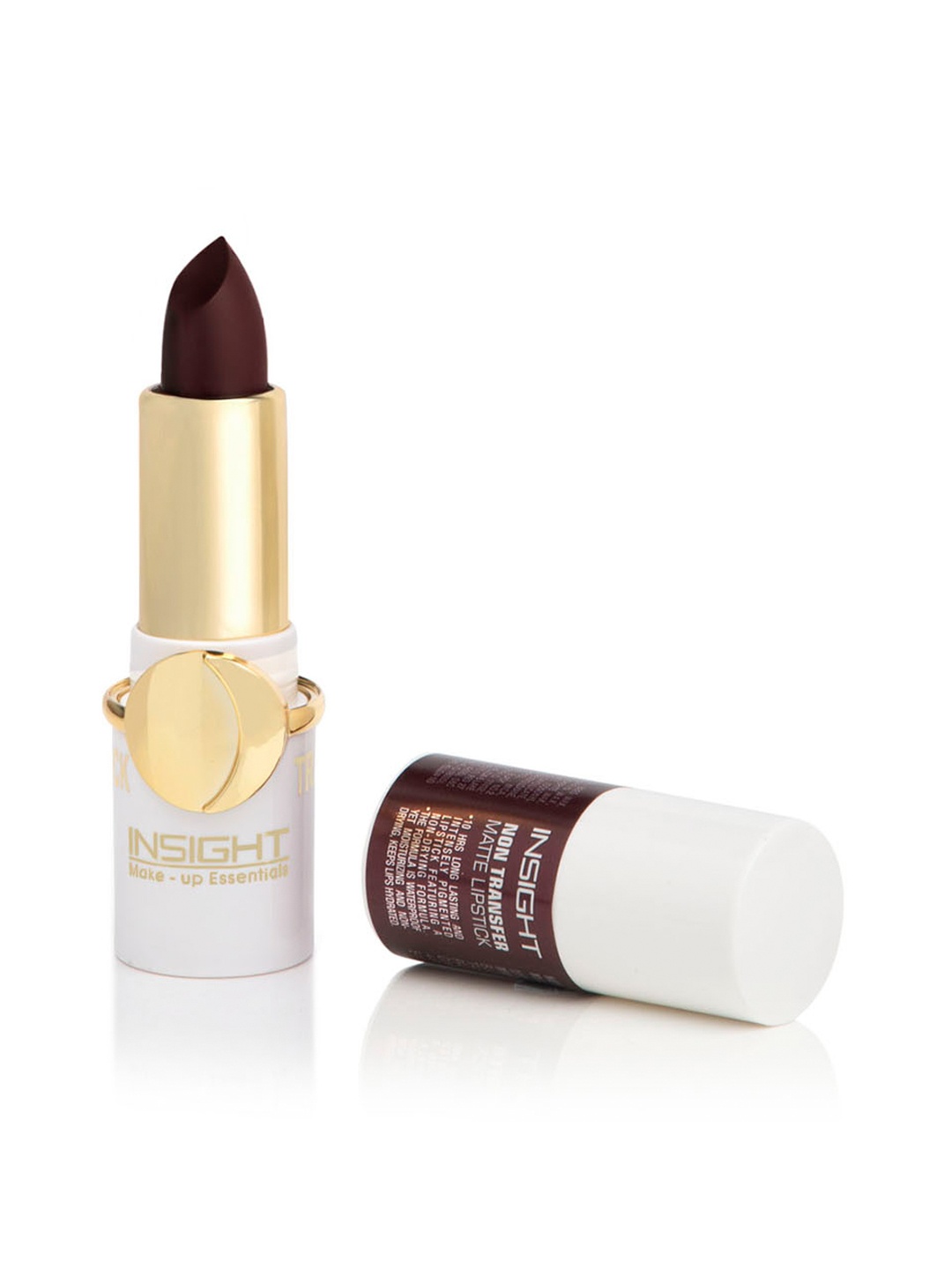 

Insight Cosmetics Waterproof & Long-Lasting Non Transfer Matte Lipstick - Occult, Burgundy