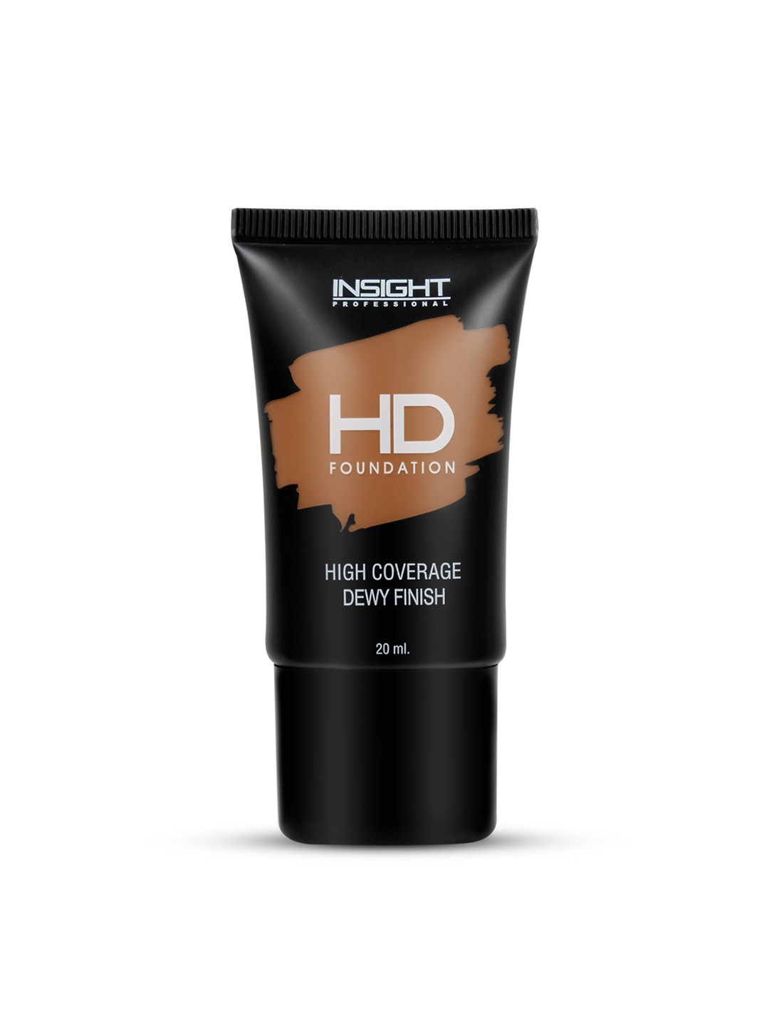 Insight Cosmetics High Coverage Dewy Finish HD Foundation 20ml - Shade MN30, Brown