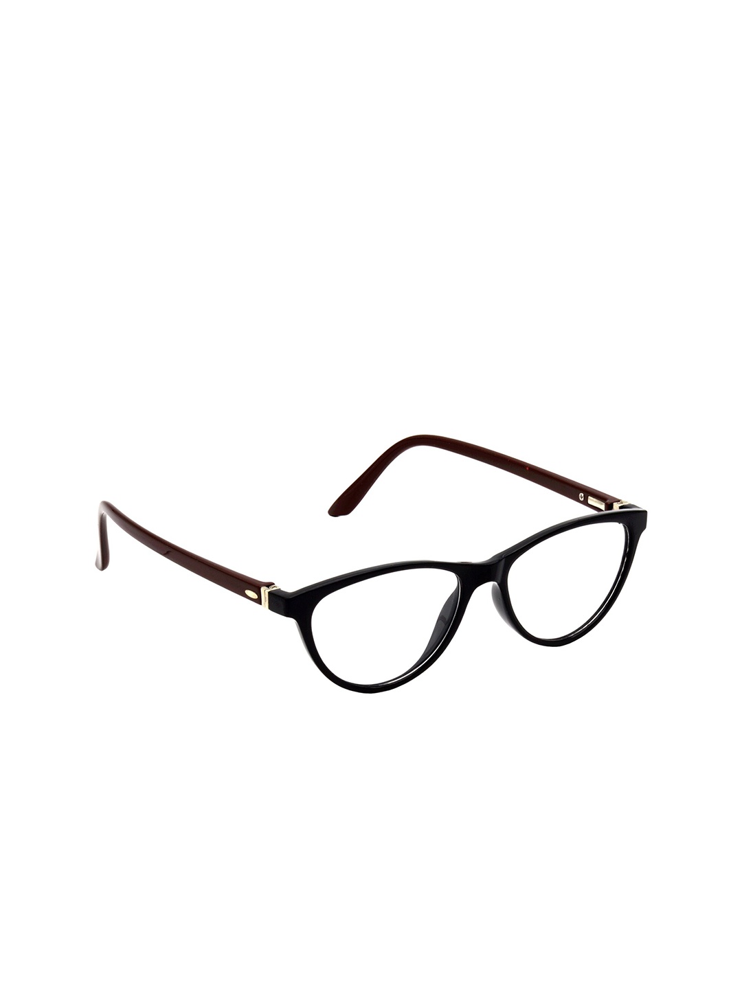 

HRINKAR Unisex Full Rim Cateye Frames, Black