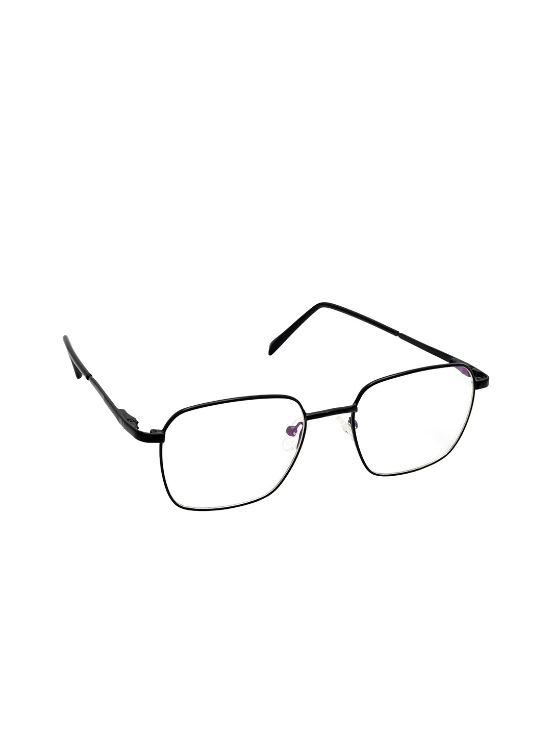 

HRINKAR Unisex Full Rim Rectangle Frames, Black