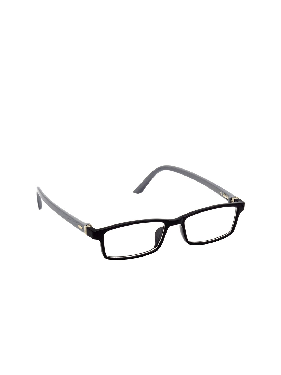

HRINKAR Unisex Kids Full Rim Rectangle Frames, Black