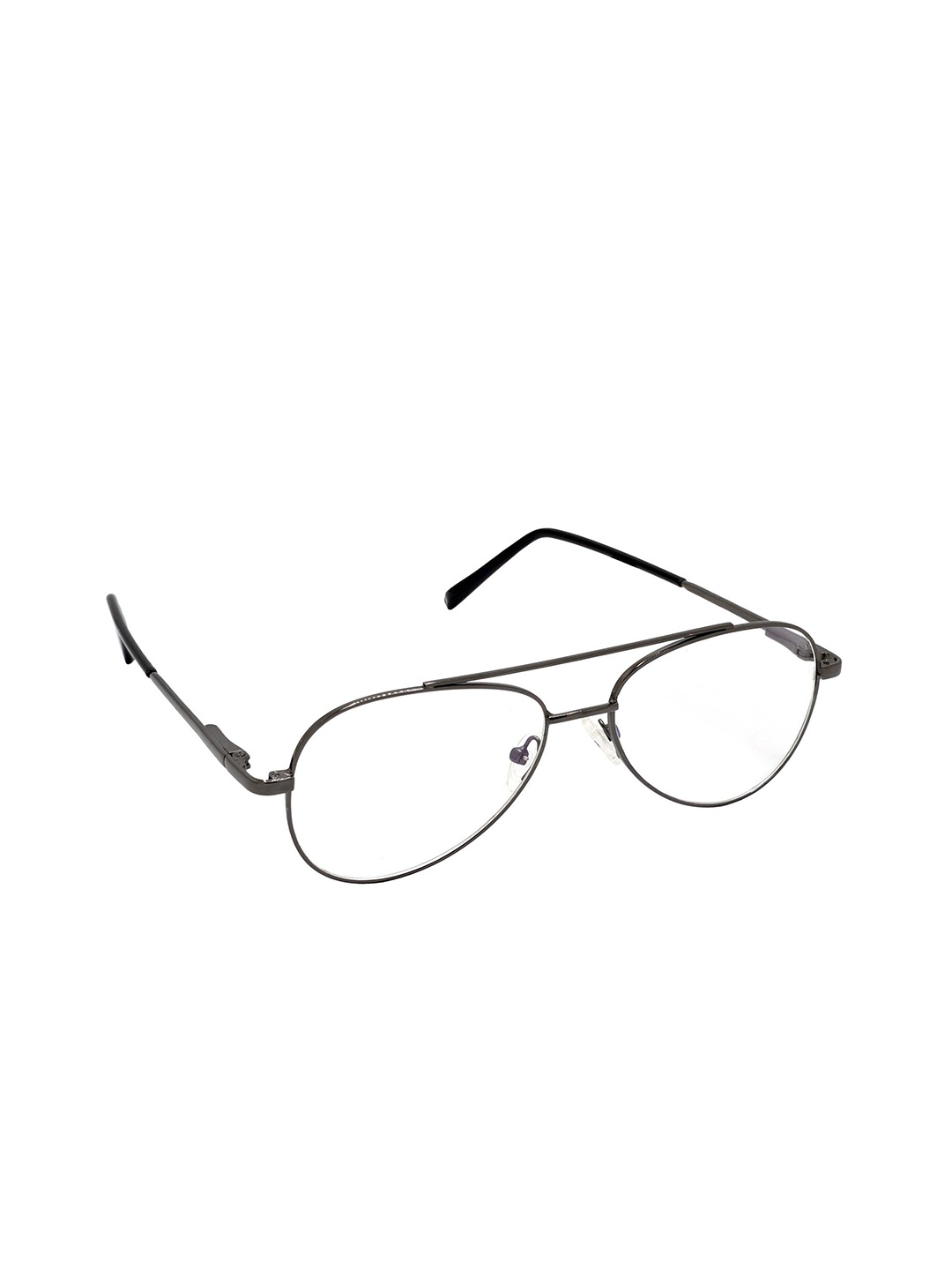 

HRINKAR Unisex Full Rim Aviator Frames, Grey