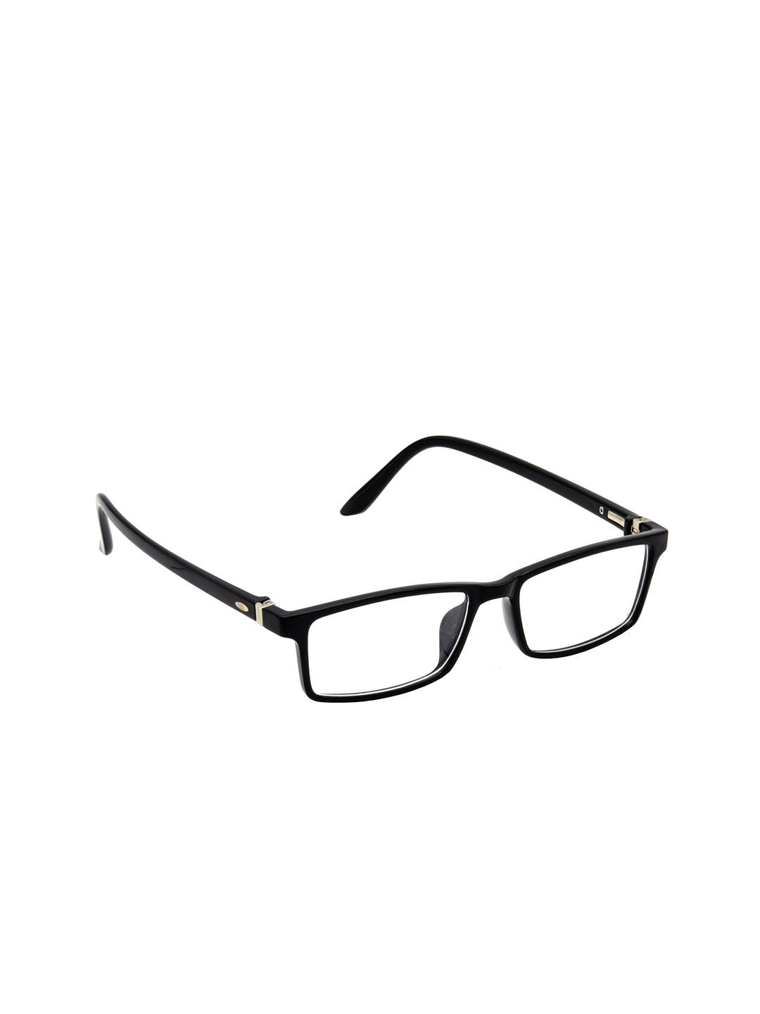 

HRINKAR Unisex Full Rim Rectangle Frames, Black