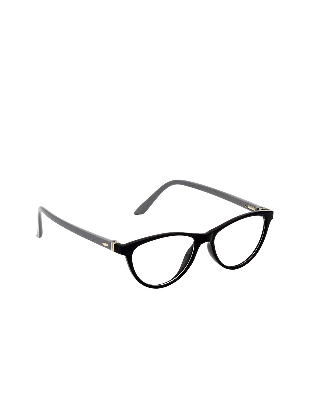 

HRINKAR Unisex Full Rim Free Cateye Frames With Hard Case, Black