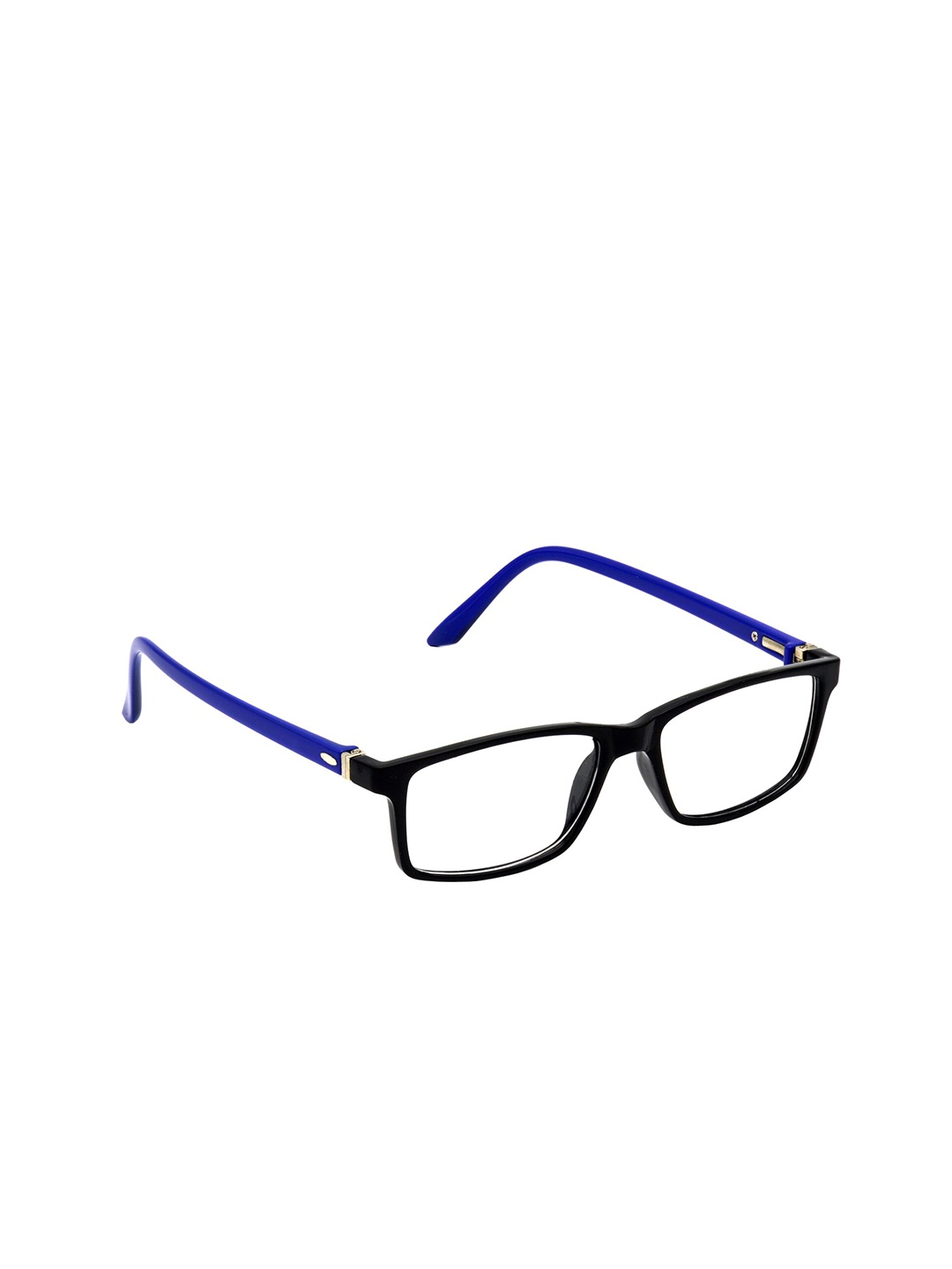 

HRINKAR Unisex Full Rim Rectangle Frames, Blue