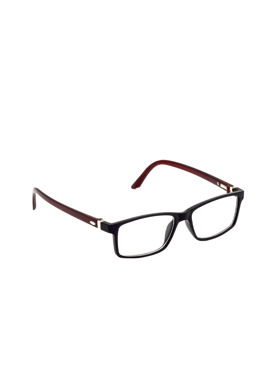 

HRINKAR Kids Colourblocked Full Rim Rectangle Frames, Brown