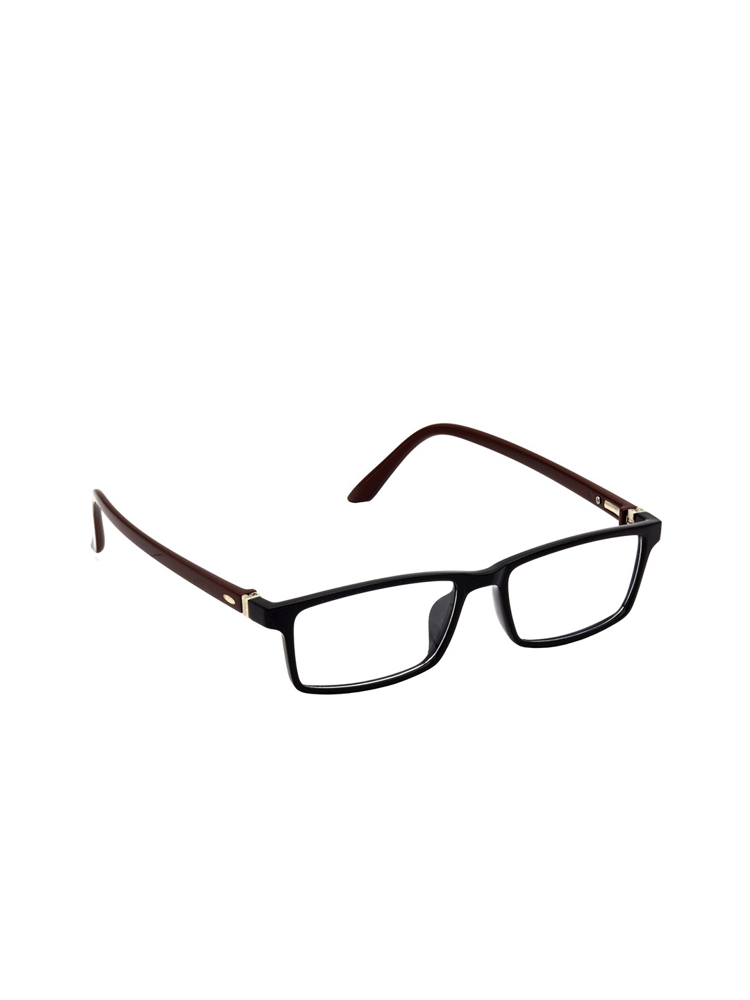 

HRINKAR Unisex Full Rim Rectangle Frames, Brown