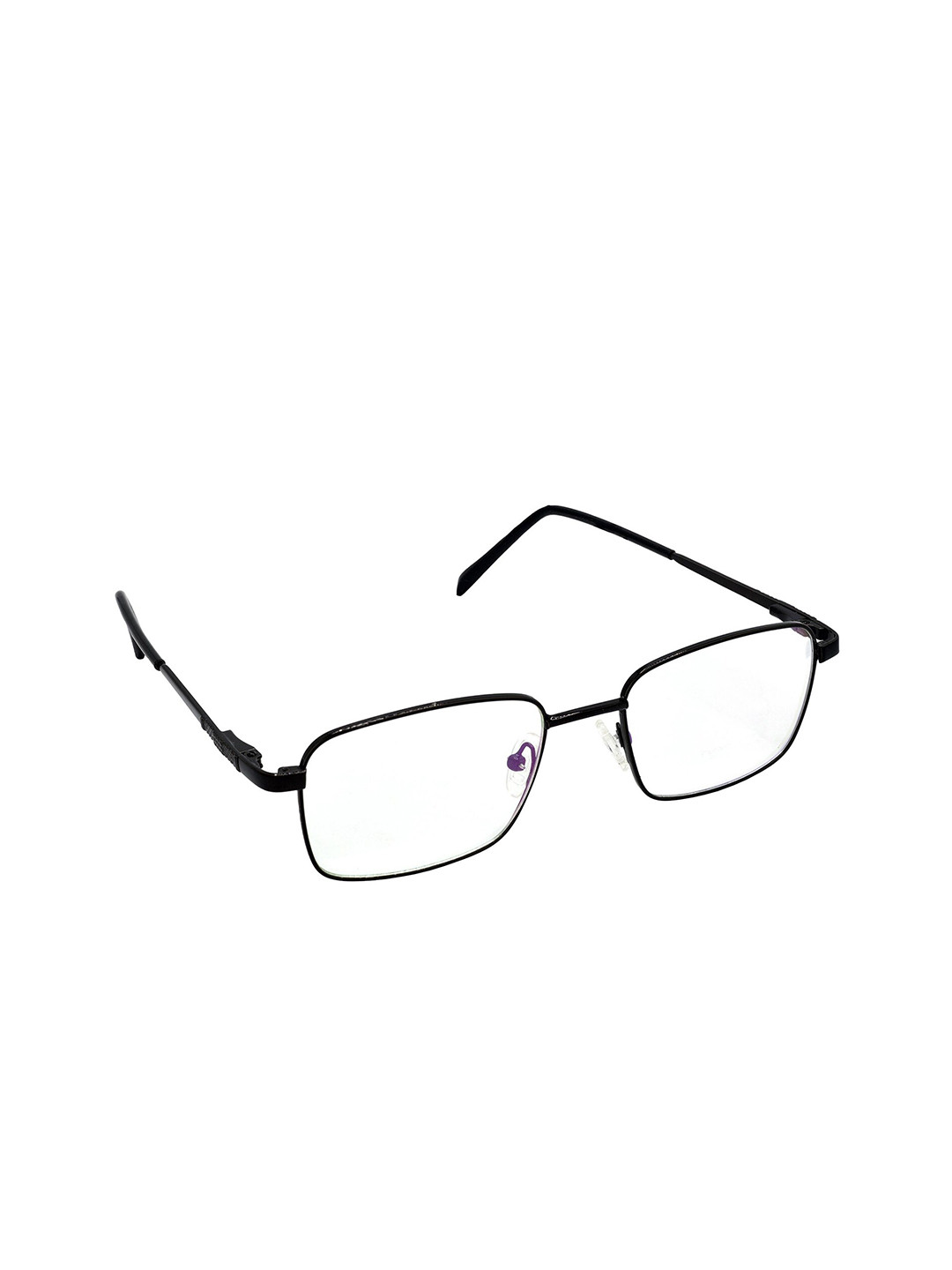 

HRINKAR Unisex Full Rim Rectangle Frames, Black
