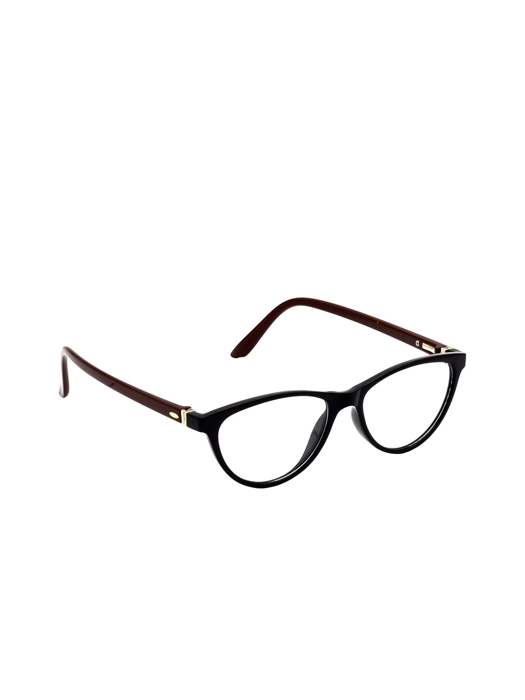 

HRINKAR Unisex Full Rim Cateye Frames, Brown