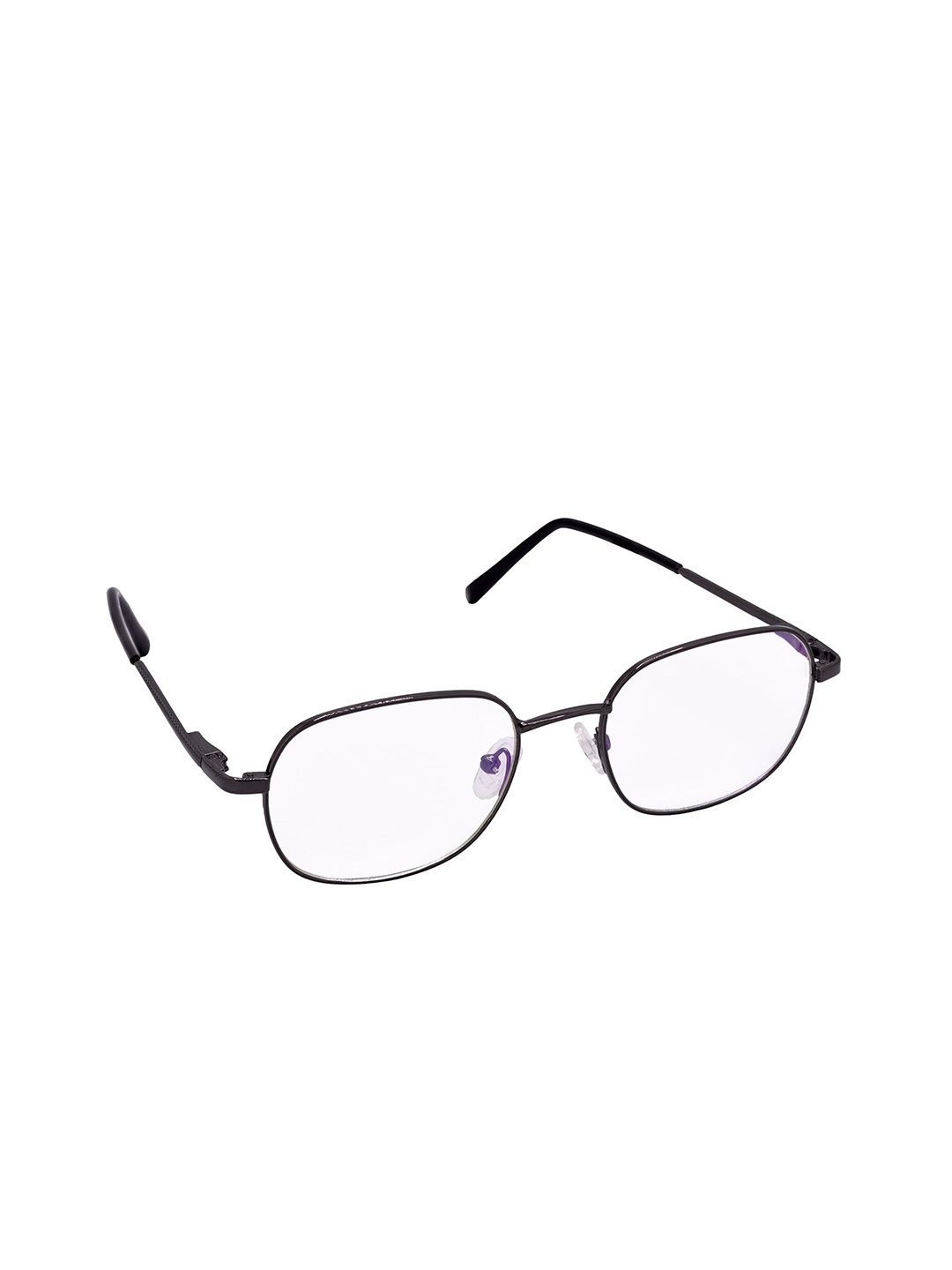 

HRINKAR Unisex Full Rim Rectangle Frames, Grey