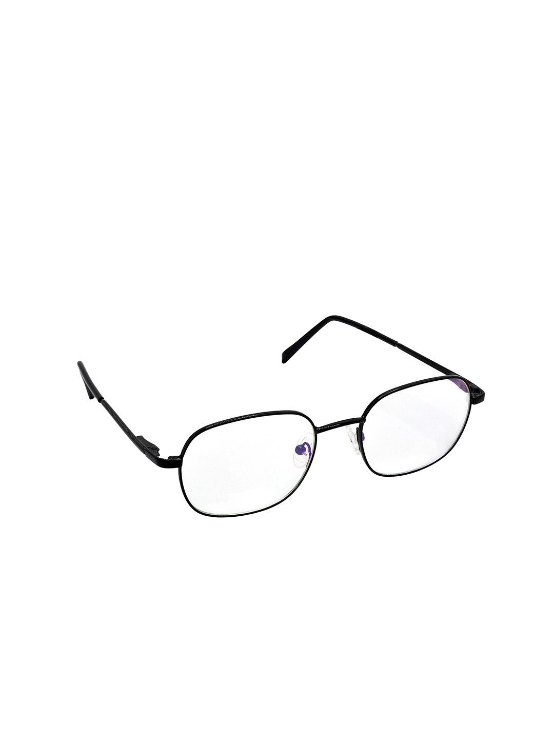 

HRINKAR Unisex Full Rim Rectangle Frames, Black