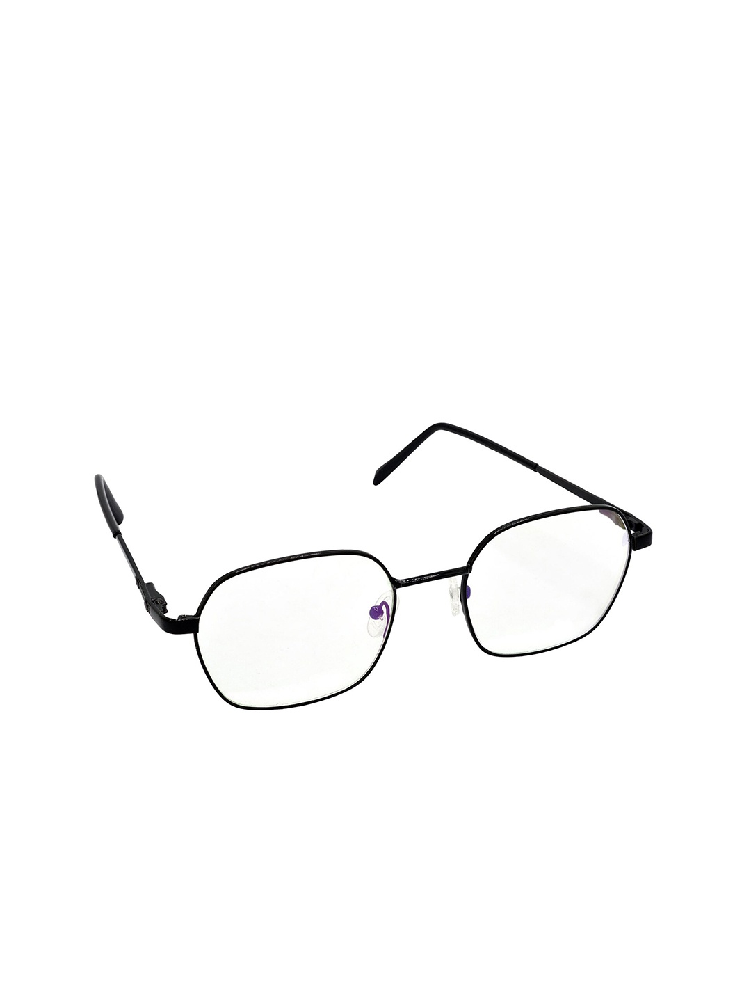 

HRINKAR Unisex Full Rim Rectangle Frames, Black