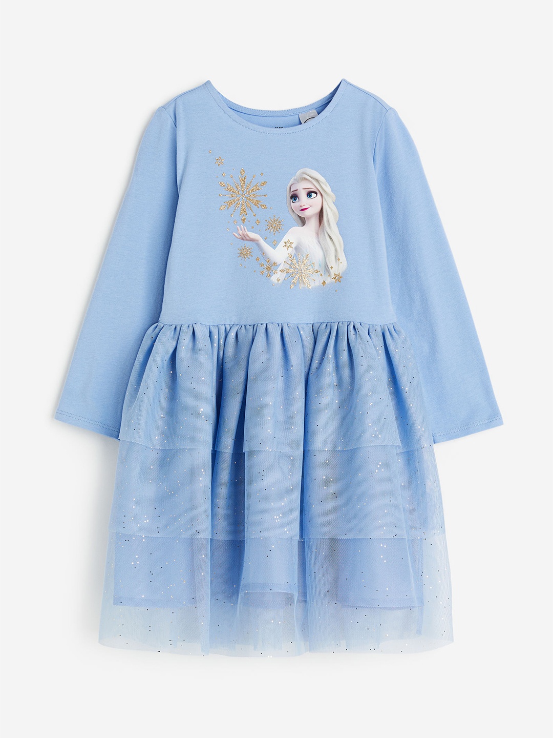 

H&M Girls Tulle-Skirt Dress, Blue