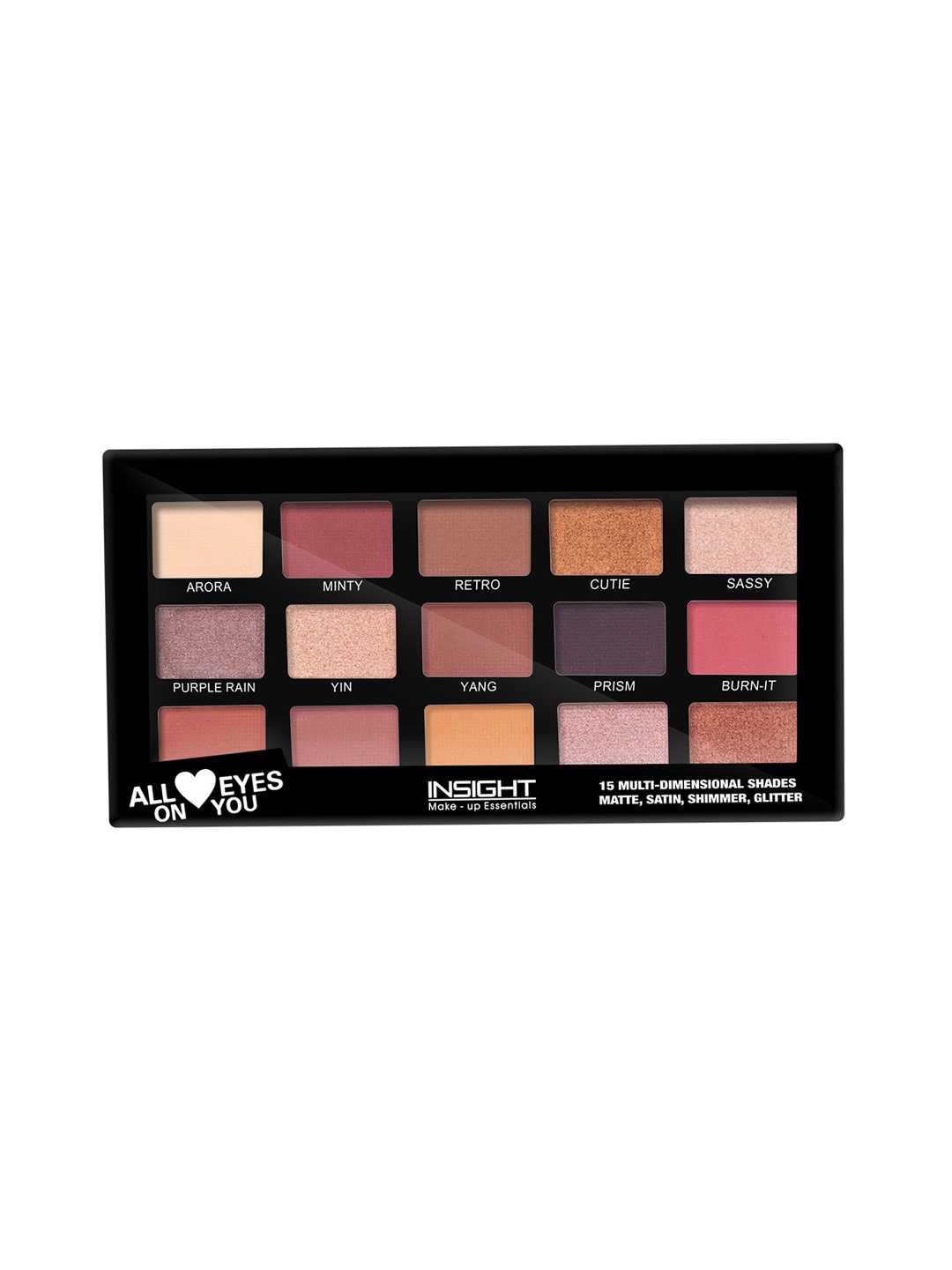 

Insight Cosmetics All Eyes On You Eyeshadow Palette, Nude