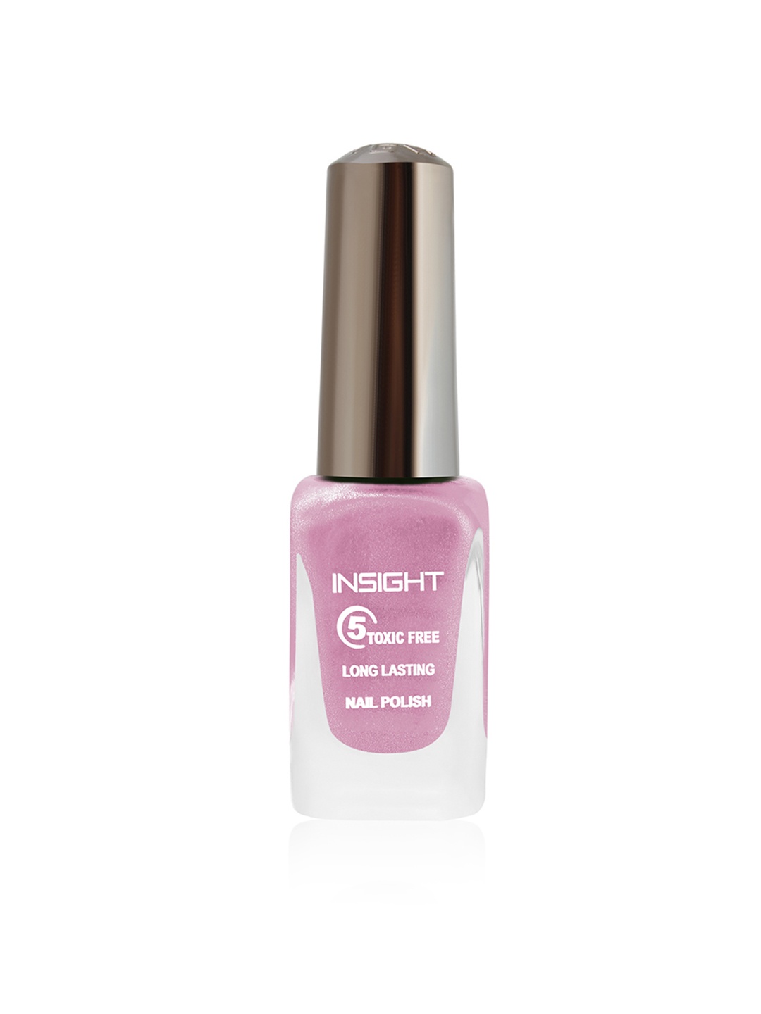 

Insight Cosmetics 5 Toxic Free Long Lasting Nail Polish 9 ml- Color-120, Pink