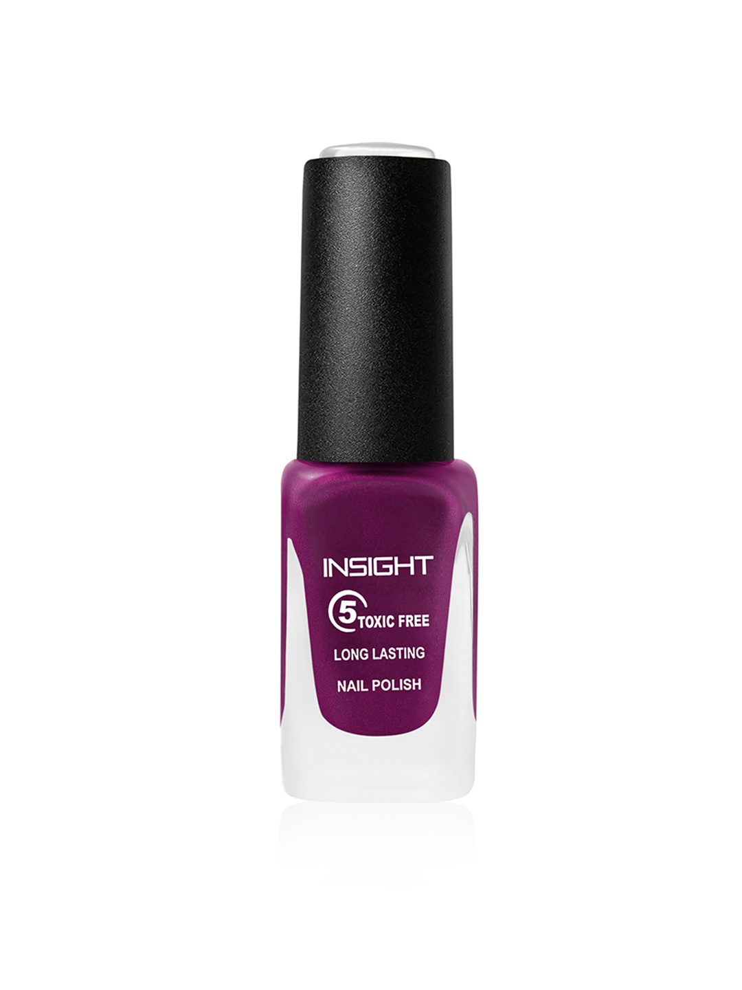 

Insight Cosmetics 5-Toxic-Free Long-Lasting Nail Polish - Shade 64, Purple