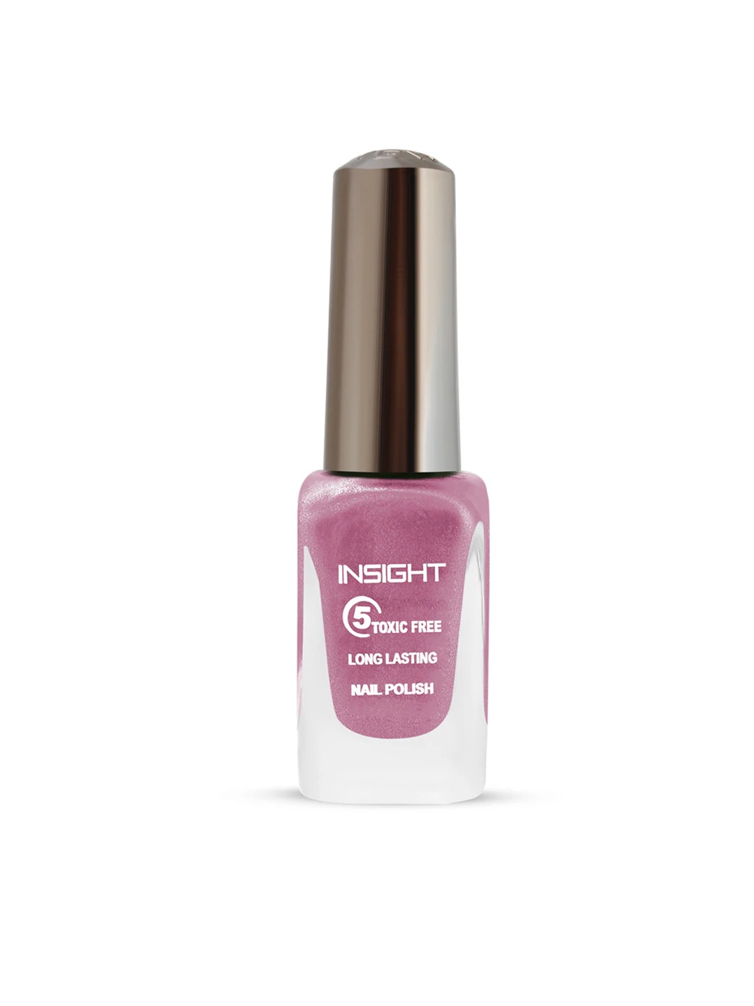 

Insight Cosmetics 5-Toxic-Free Long-Lasting Nail Polish - Shade 206, Purple