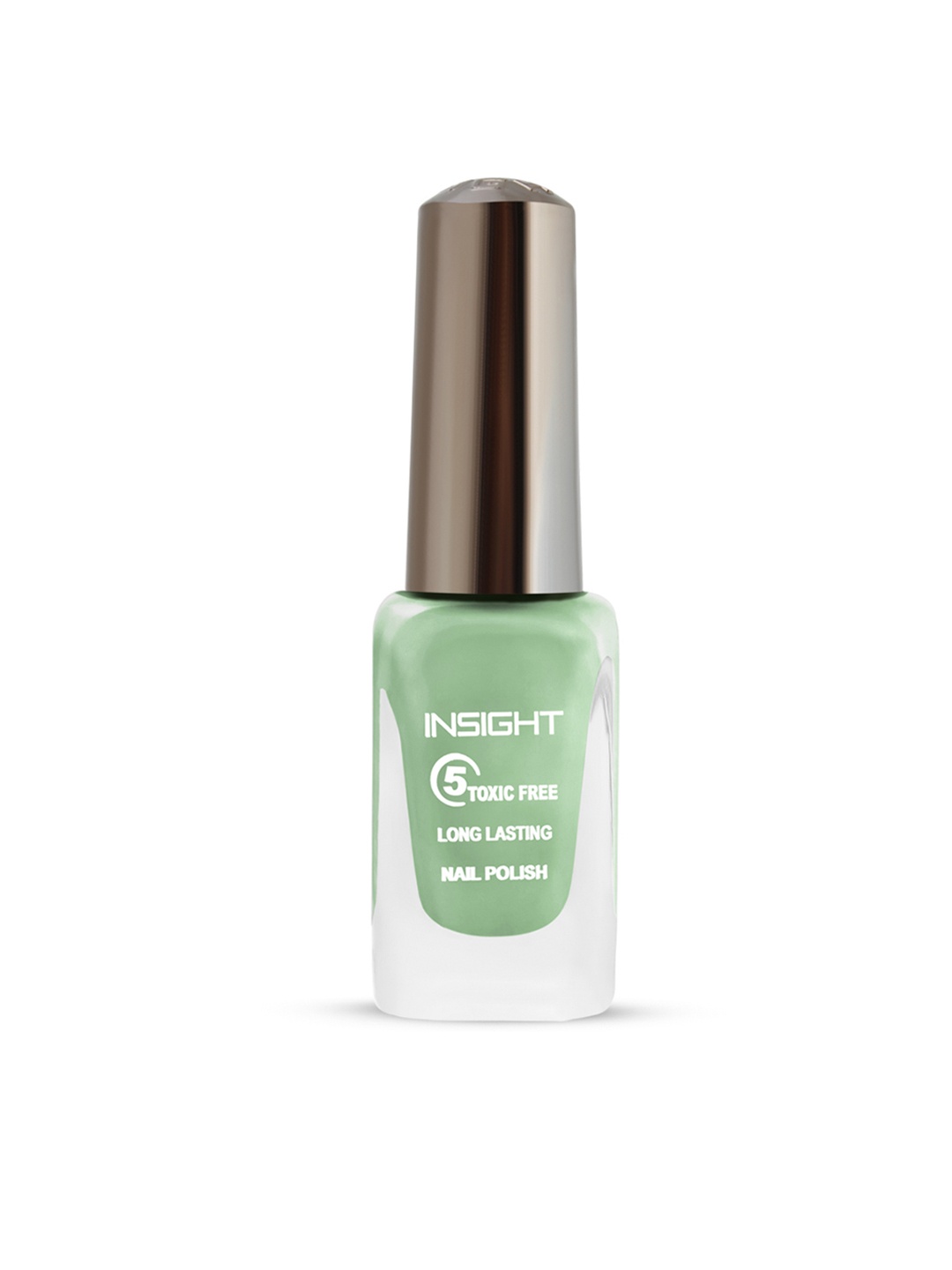 

Insight Cosmetics 5-Toxic-Free Long-Lasting & Chip Resistant Nail Polish 9ml - Shade 117, Green