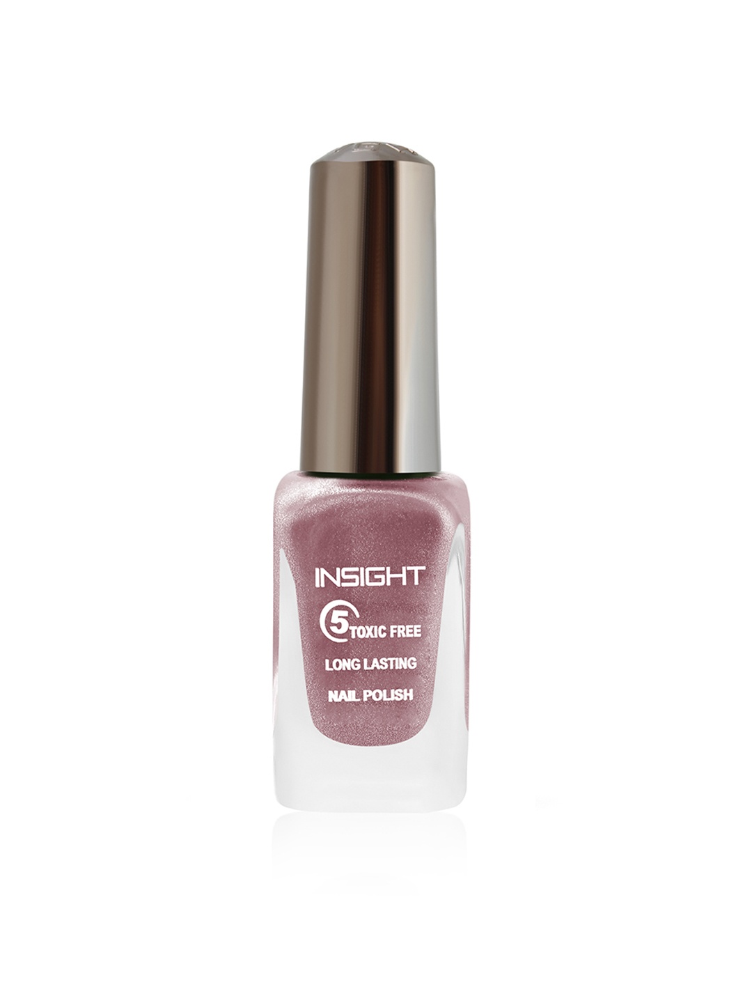 

Insight Cosmetics 5-Toxic-Free Long-Lasting & Chip Resistant Nail Polish 9ml - Shade 101, Pink